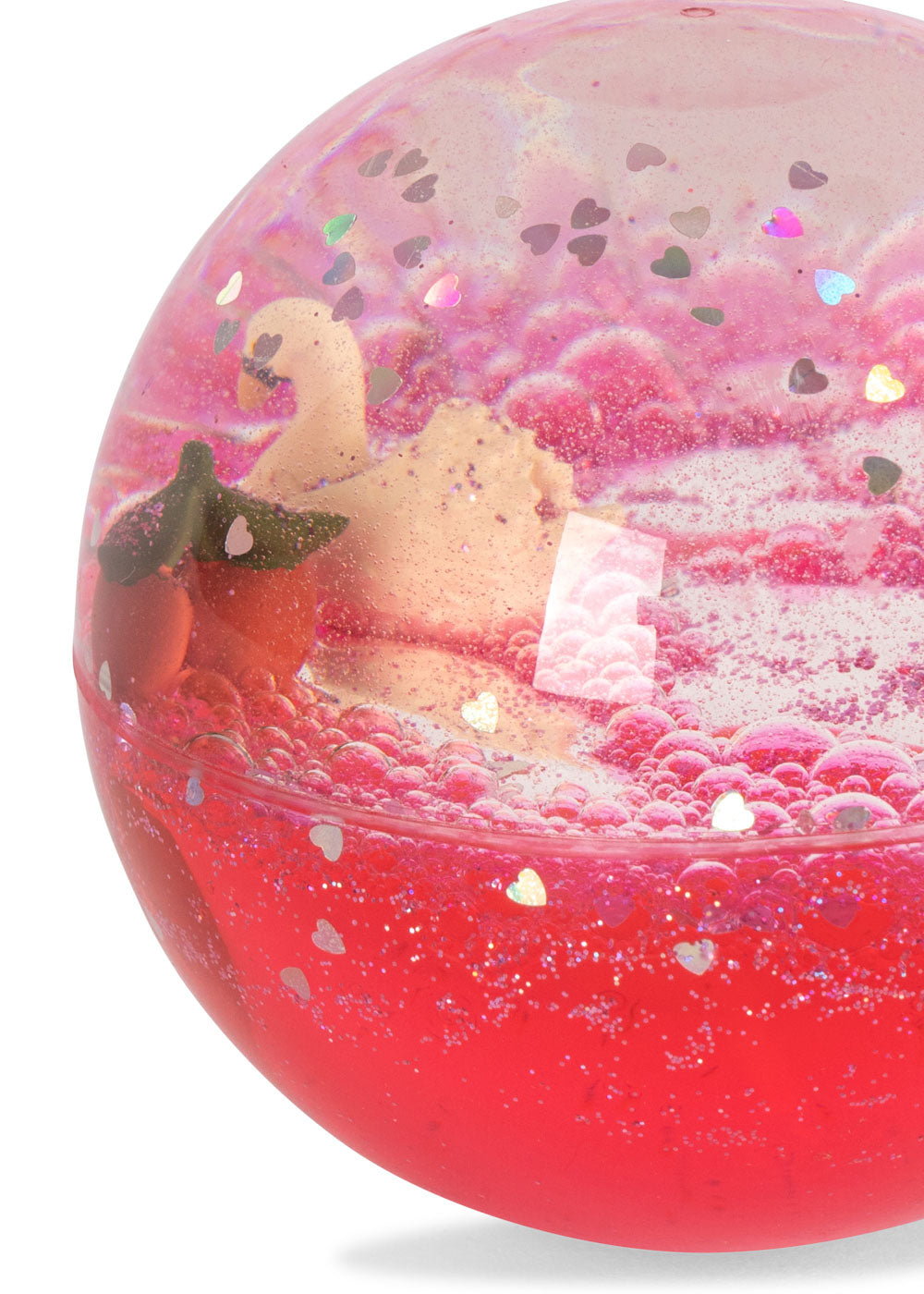 KONGES SLØJD Glitter Water Ball,Cherry
