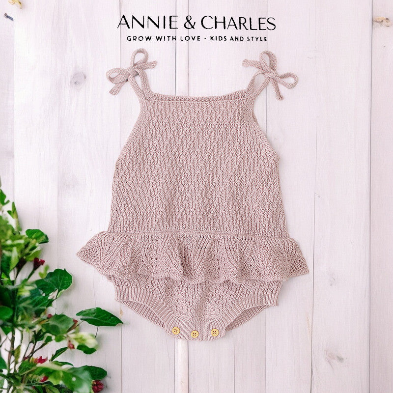 ANNIE & CHARLES Knit Bloomer Gammelrosa