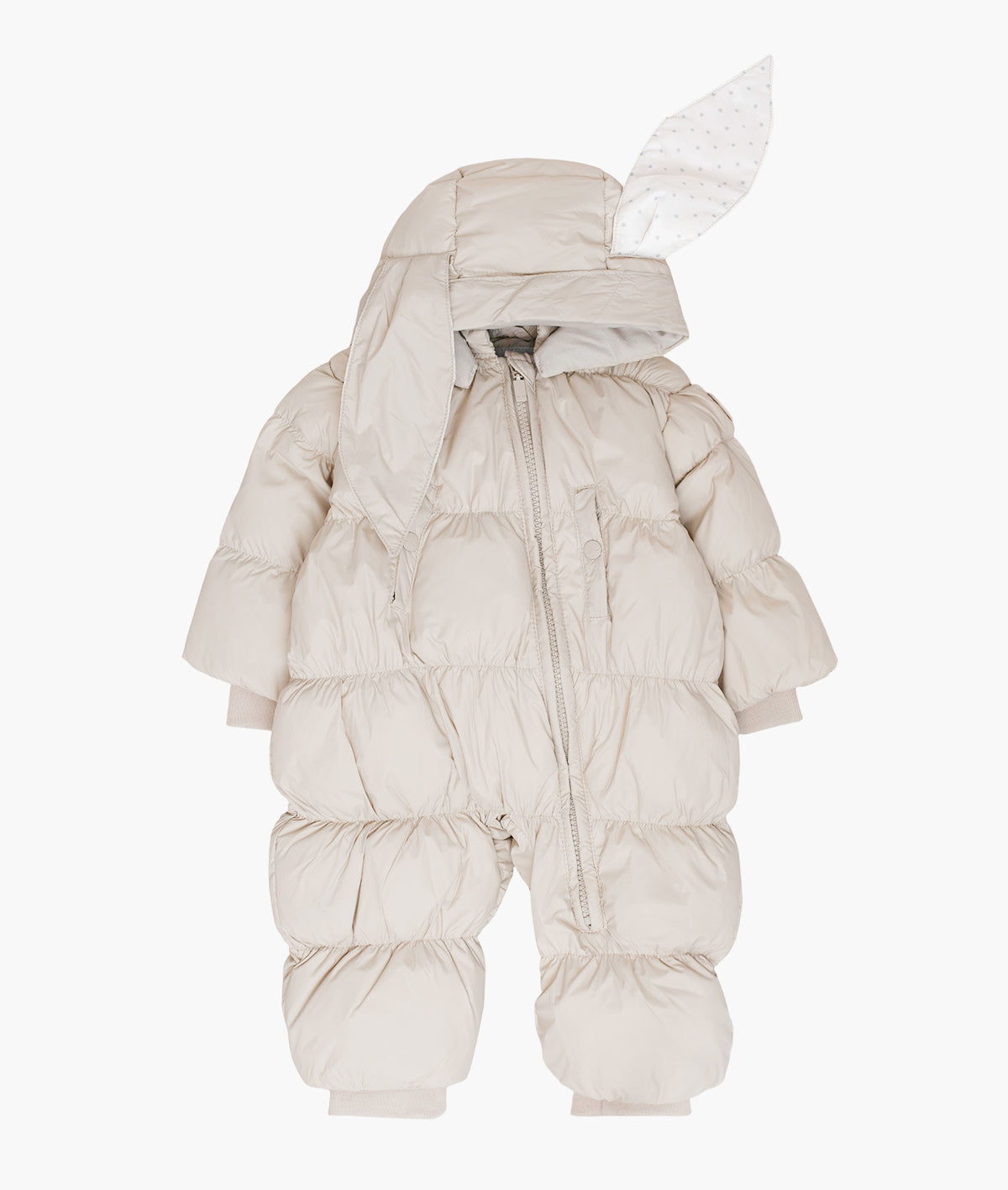 LIVLY Bunny Puffer Overall Beige