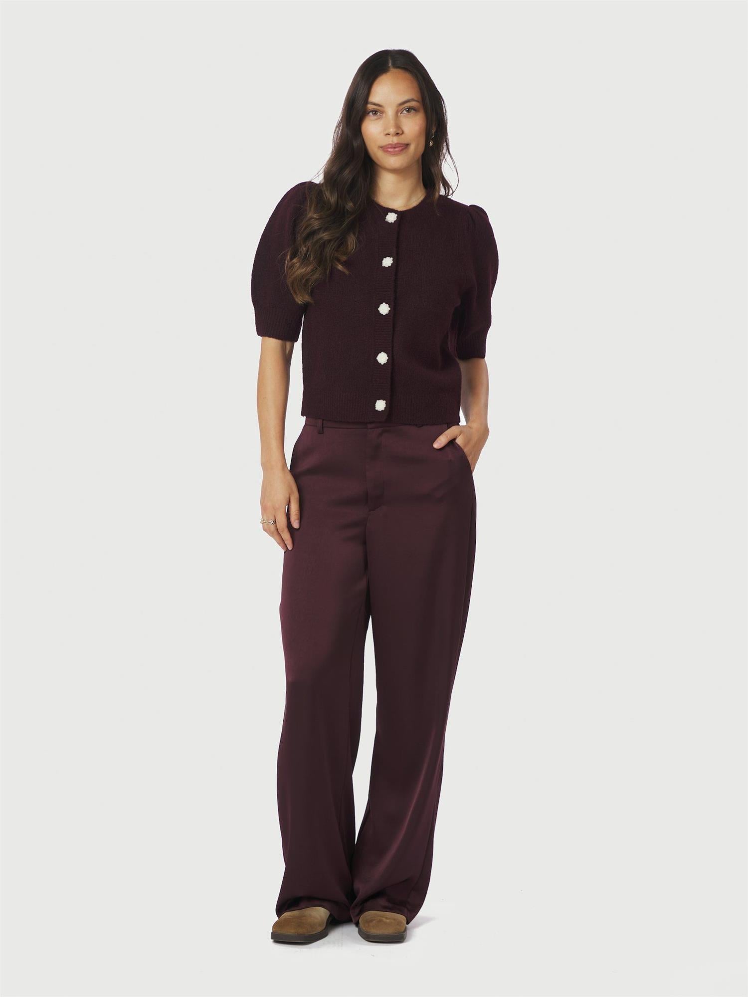 NEO NOIR Trudy Deco Knit Cardigan