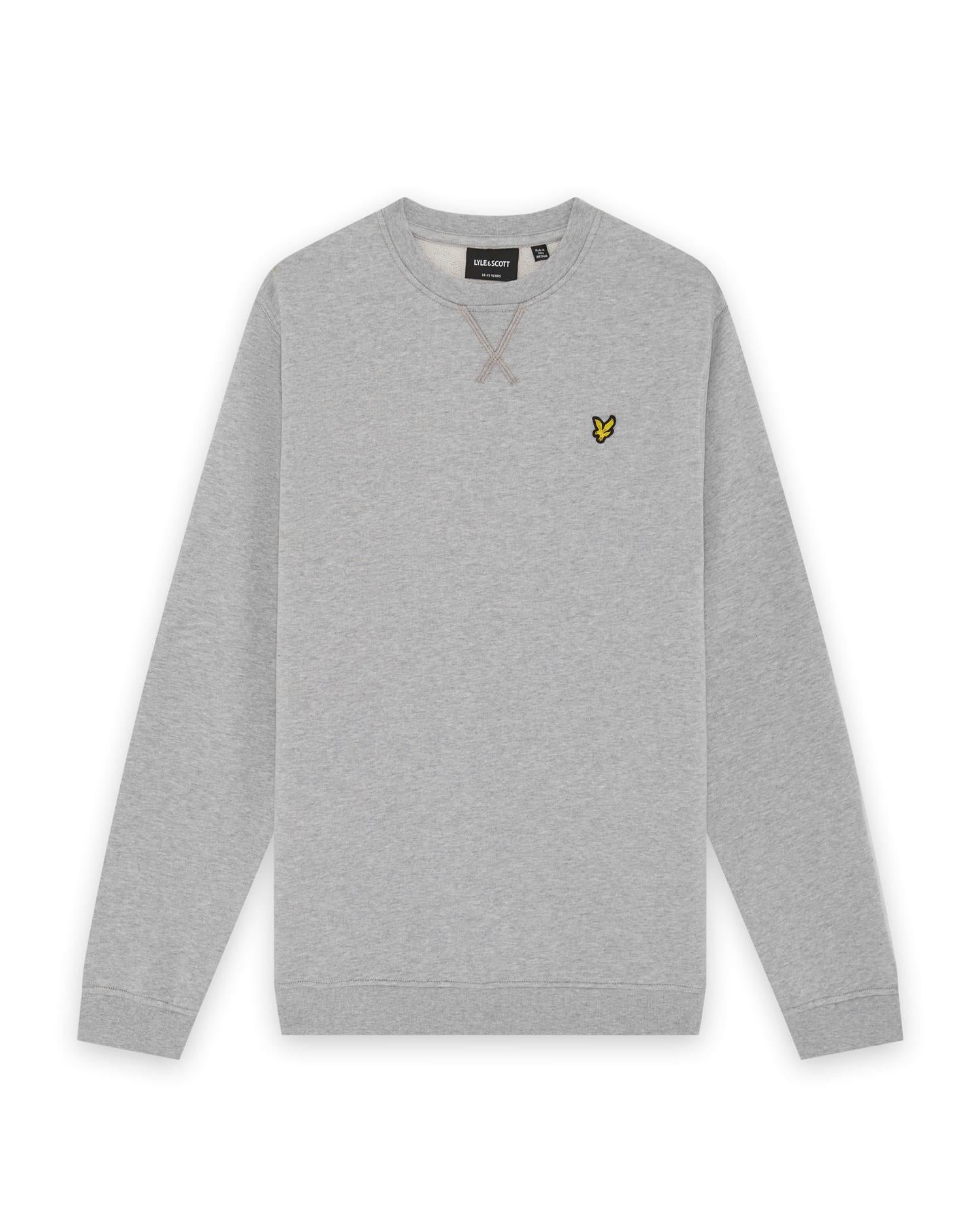 LYLE & SCOTT Crew Neck Sweatshirt Grå Melert