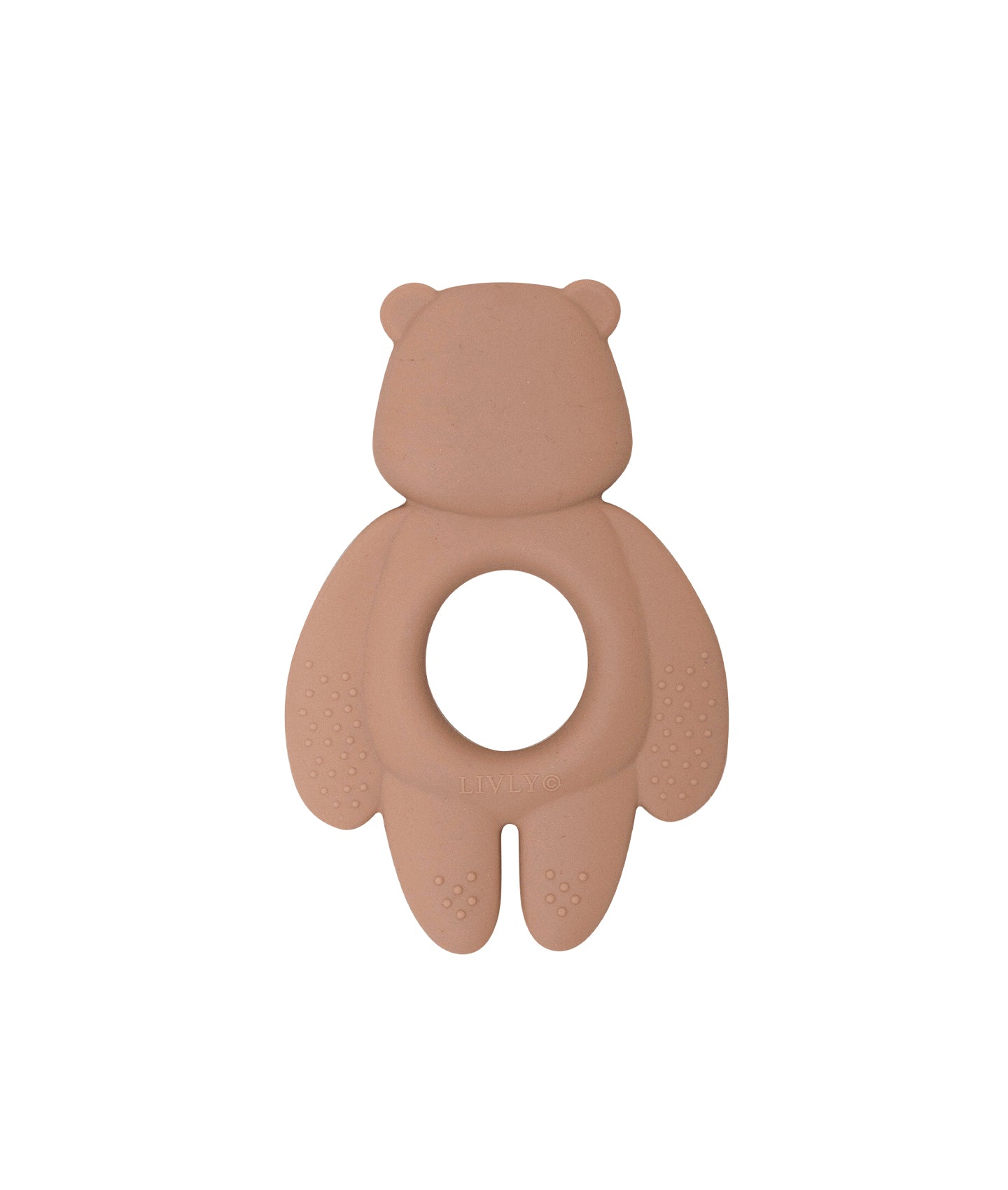 LIVLY Bear Teether Brun