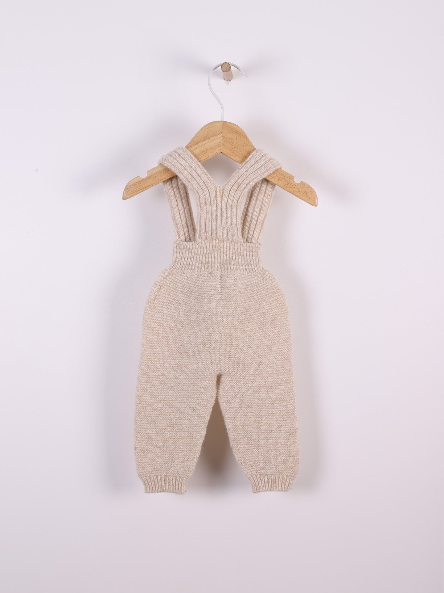 WEDOBLE Strikket Selebukse,Ull Beige Melert