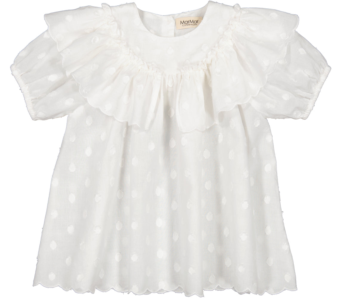 MARMAR COPENHAGEN Delsa Dress Dots,Baby Krem