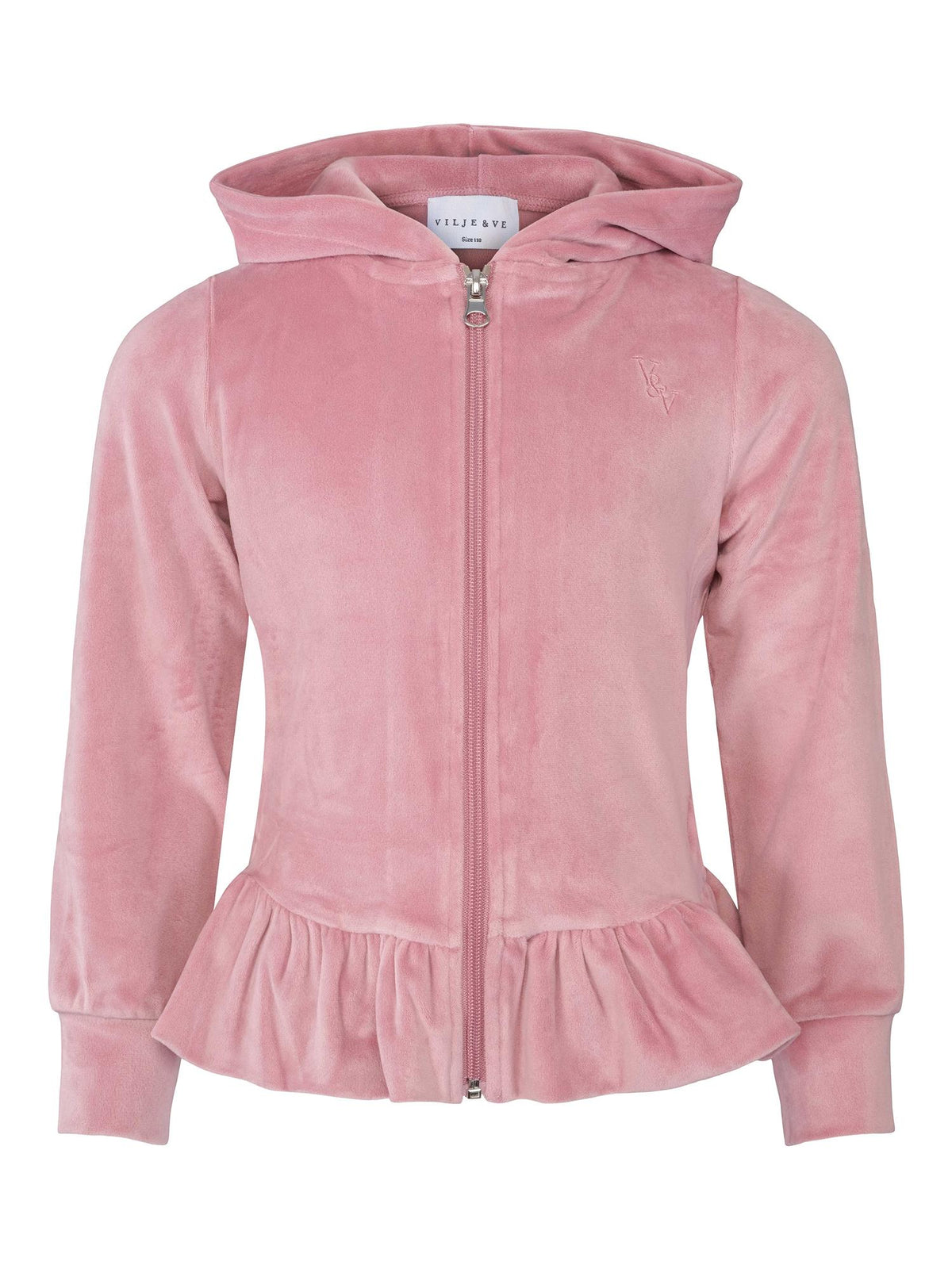 VILJE OG VE Alma Hettejakke,Velour Blush Rose