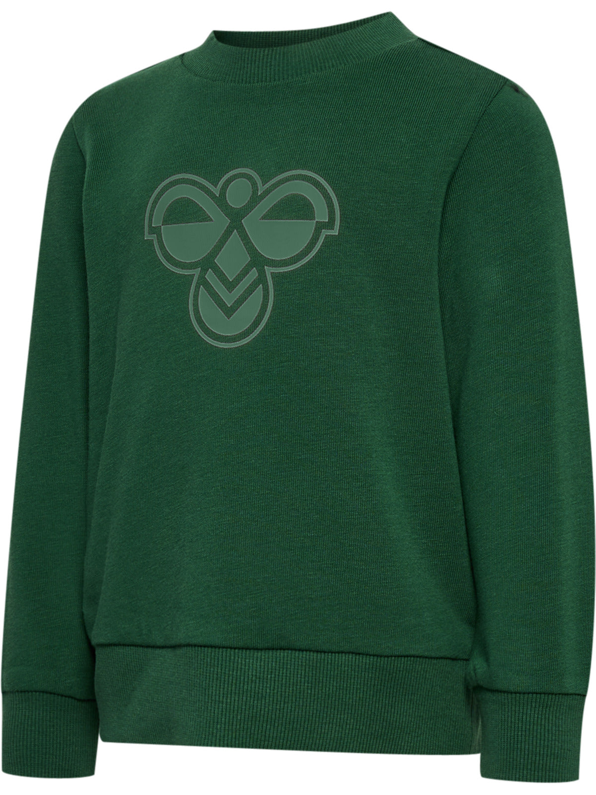 HUMMEL 0-4ÅR Jersey Crewsuit Bee Mørkegrønn