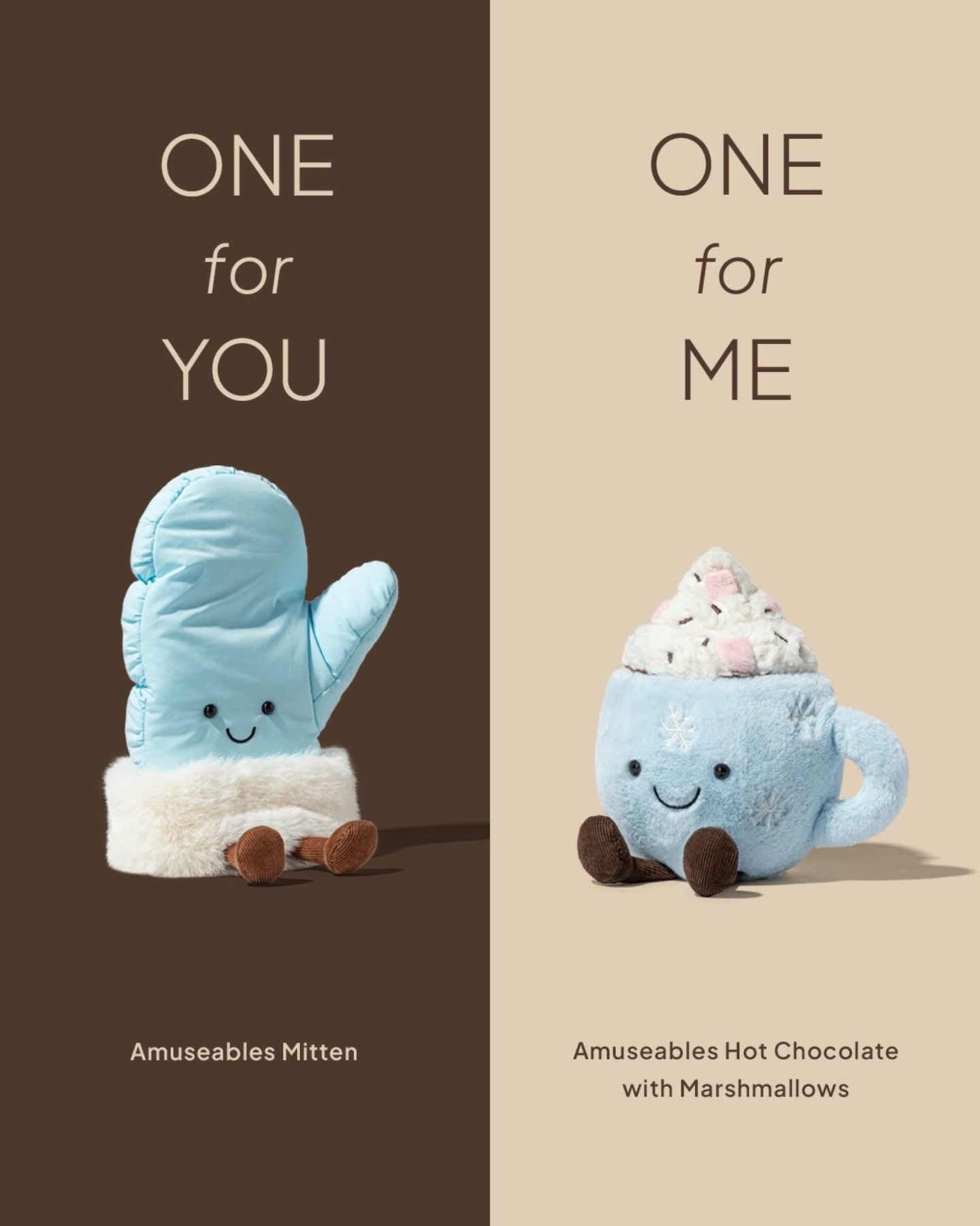 JELLYCAT Amuseables Mitten