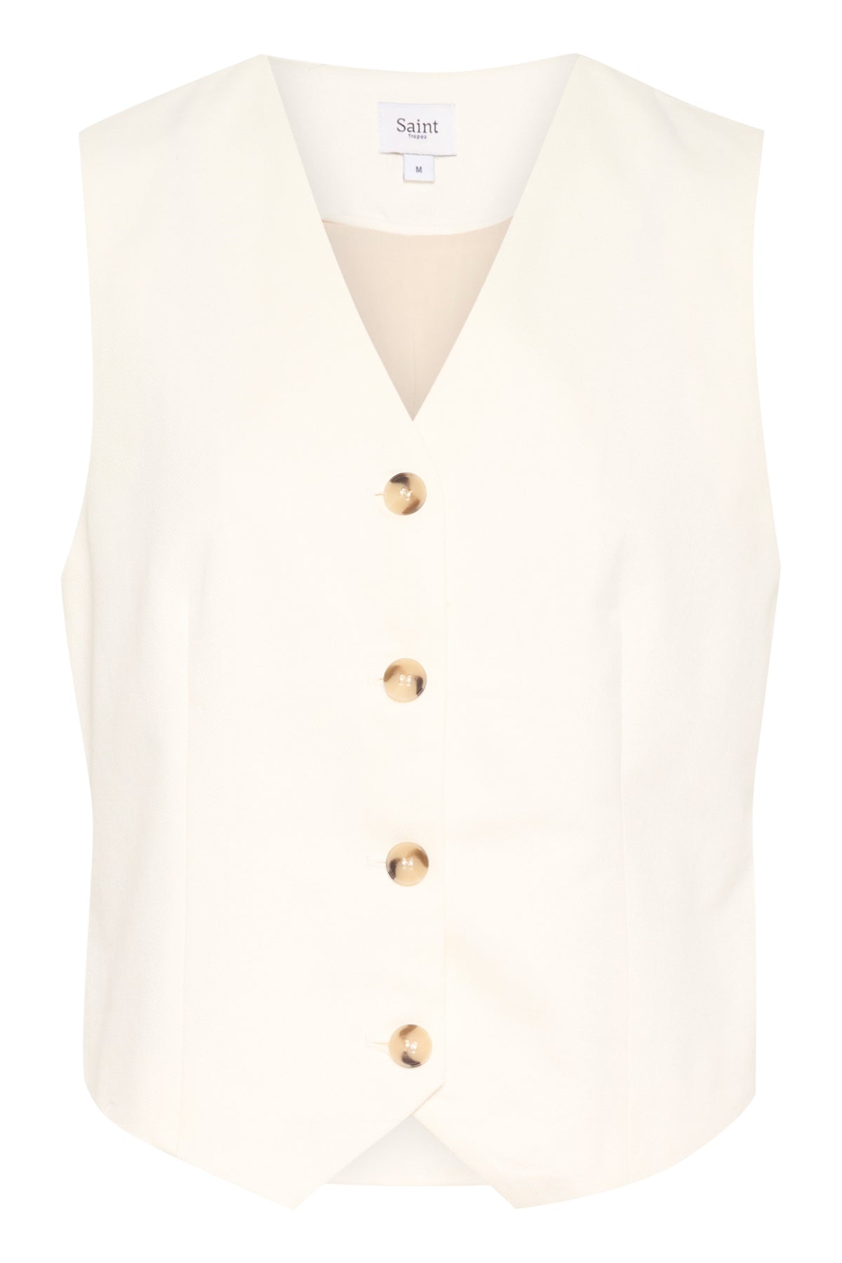 SAINT TROPEZ Jaclyn Vest Ice