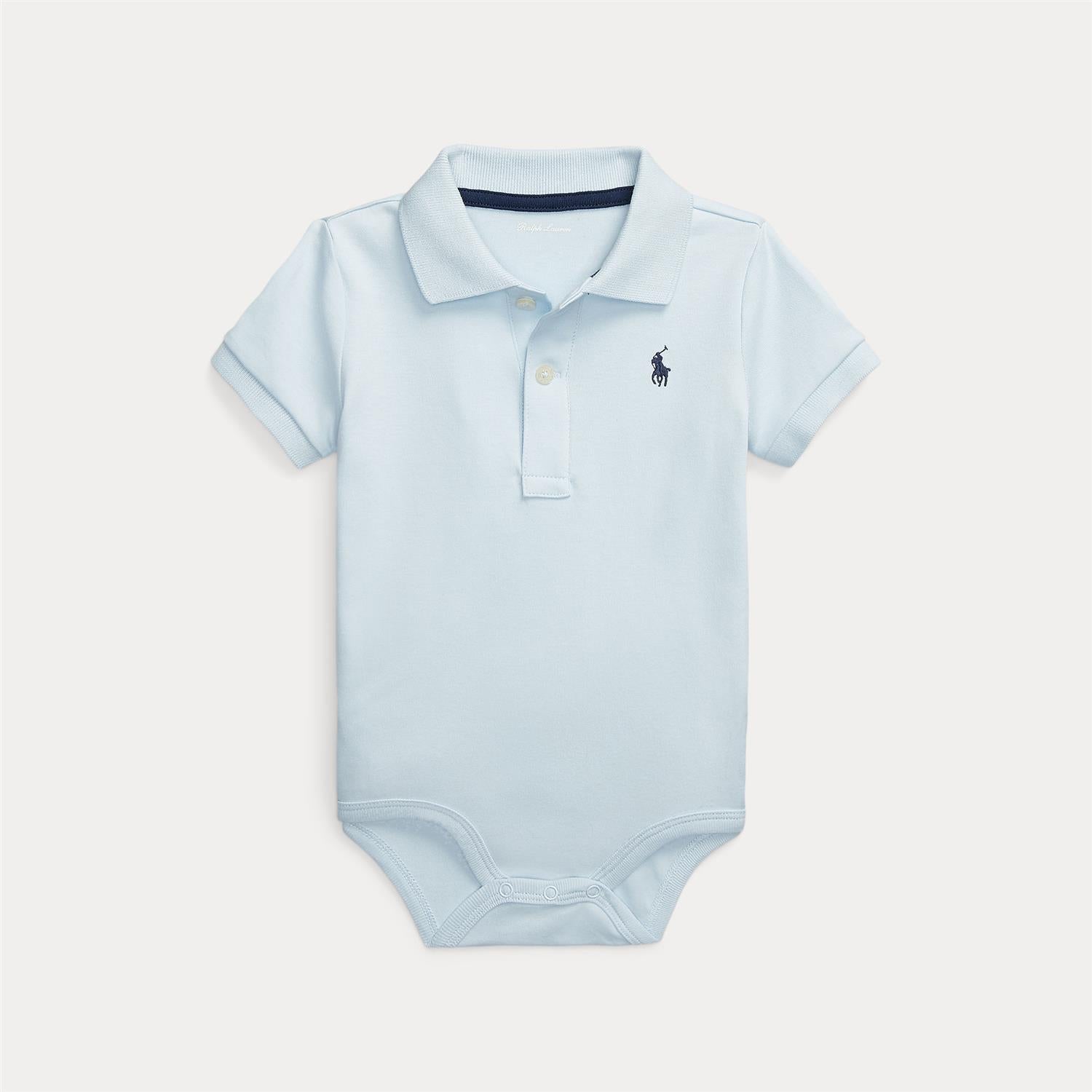 RALPH LAUREN Baby 0-24mnd. Body med kort arm Lyseblå