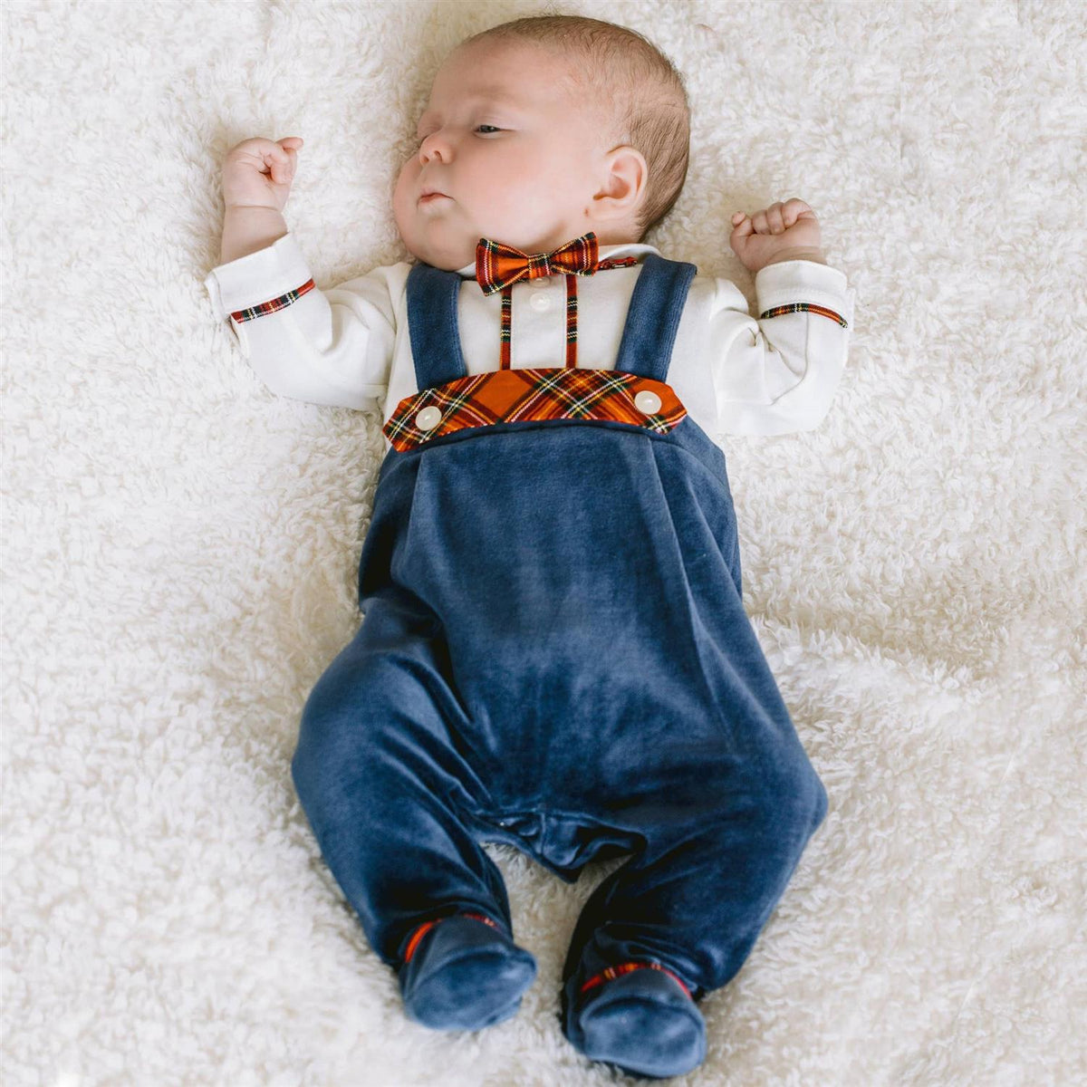 EMILE ET ROSE Kenneth Babydress Marineblå