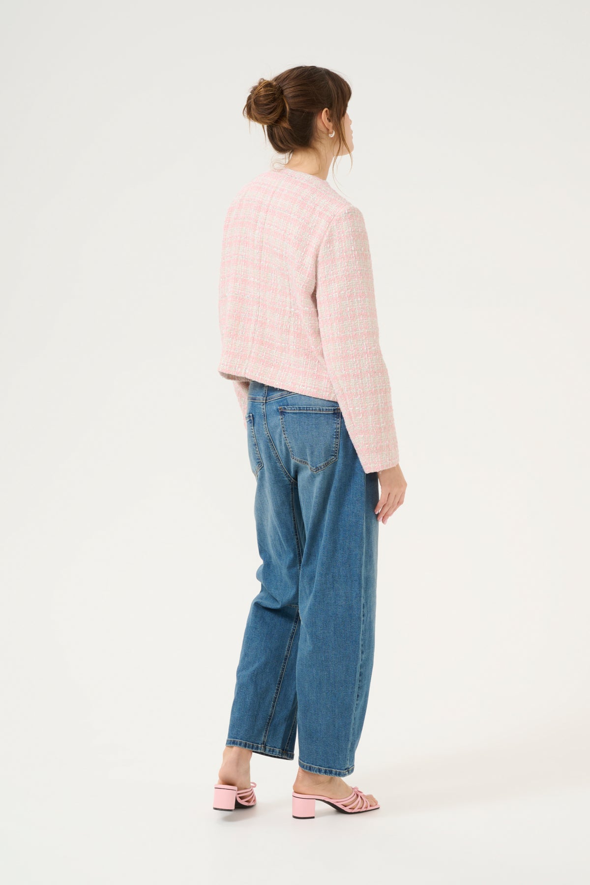 CULTURE Coca Jacket Hvit/Rosa
