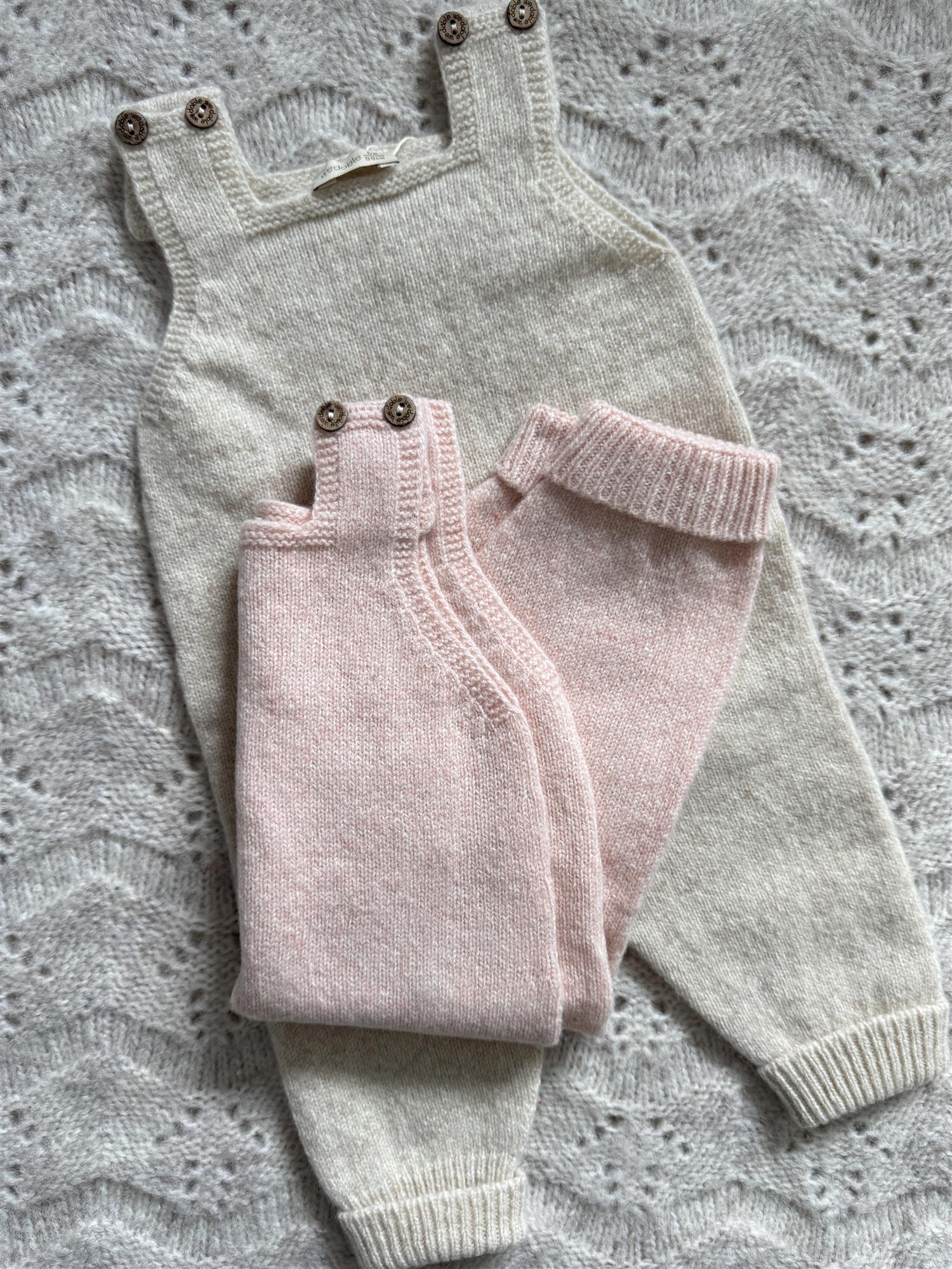 WEDOBLE Strikket Selebukse,Ull Lys Rosa Melert