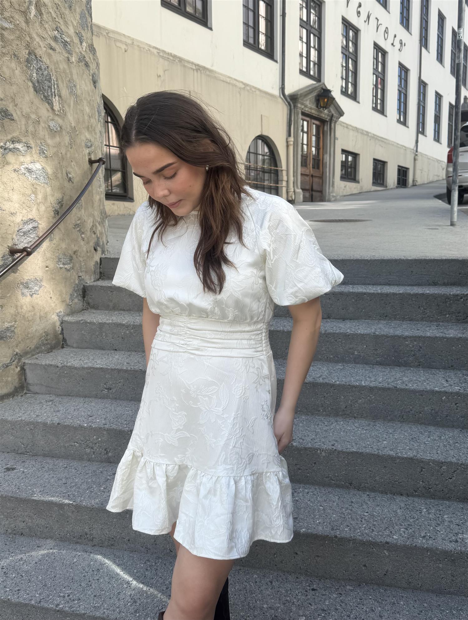 NEO NOIR Sulli Jacquard Dress