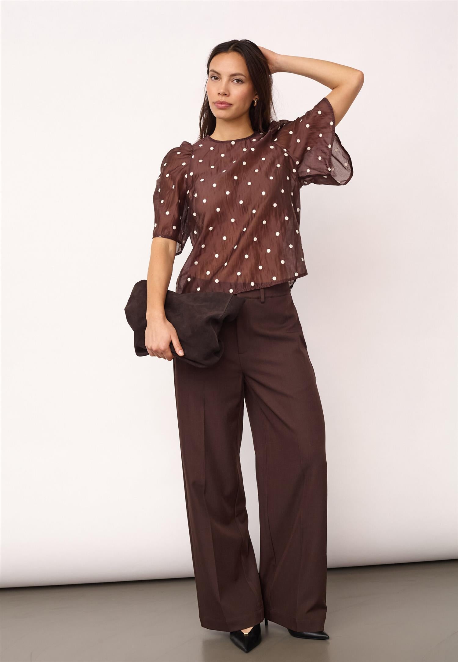 CO´ COUTURE Dita Dot Blouse
