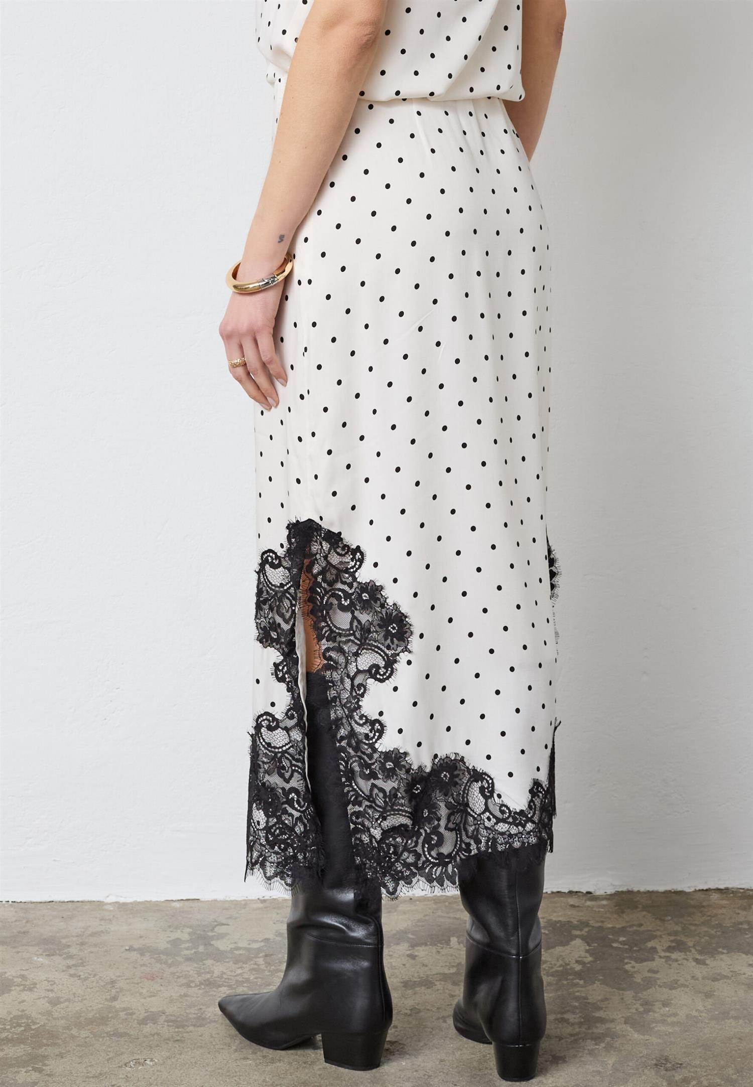 CO´ COUTURE Ameli Dot Lace Skirt