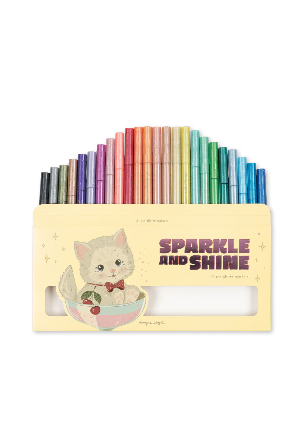 KONGES SLØJD Glitter Markers 24 stk