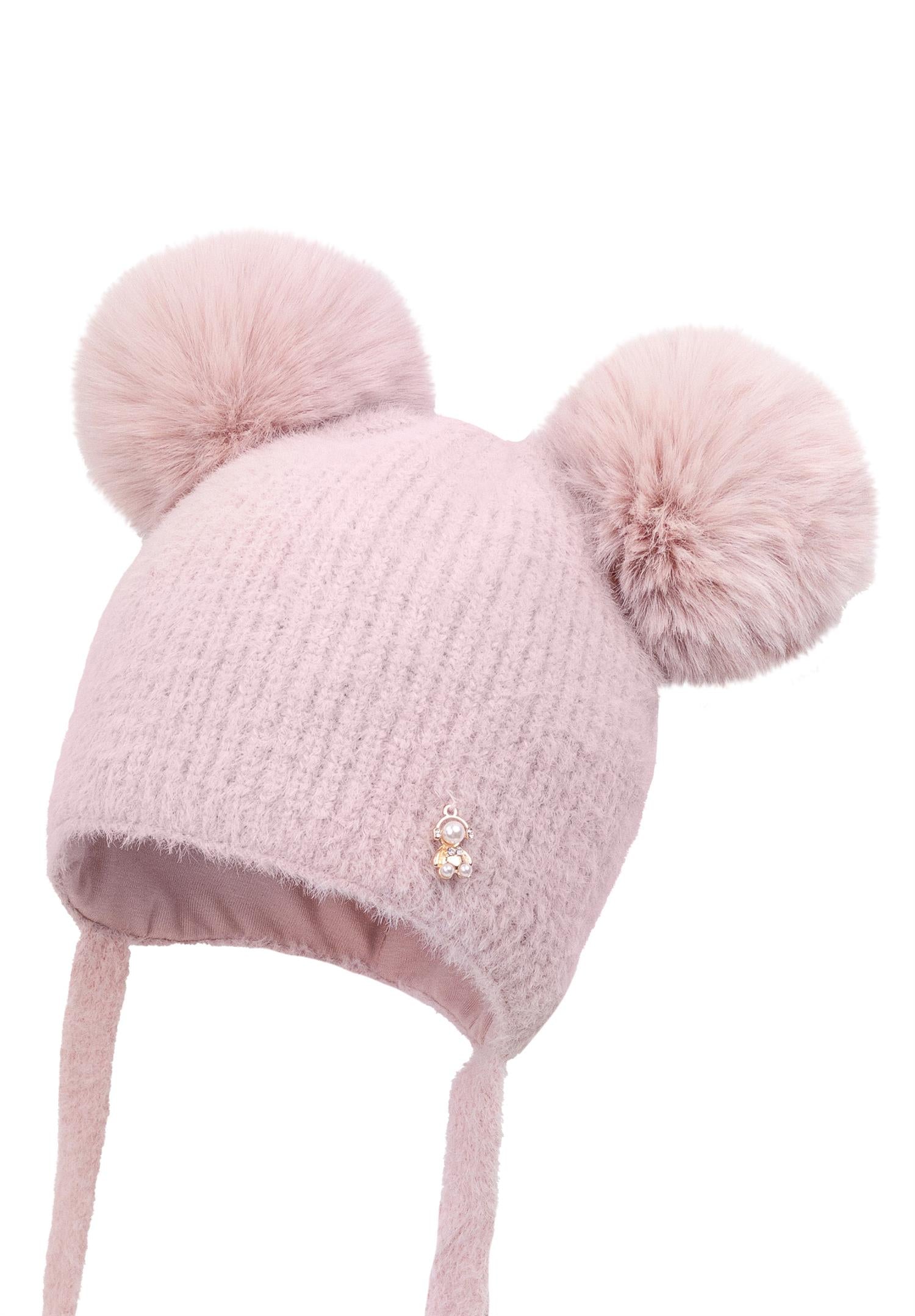 JAMIKS Cerena Lue Pomponger Pudder-Rosa