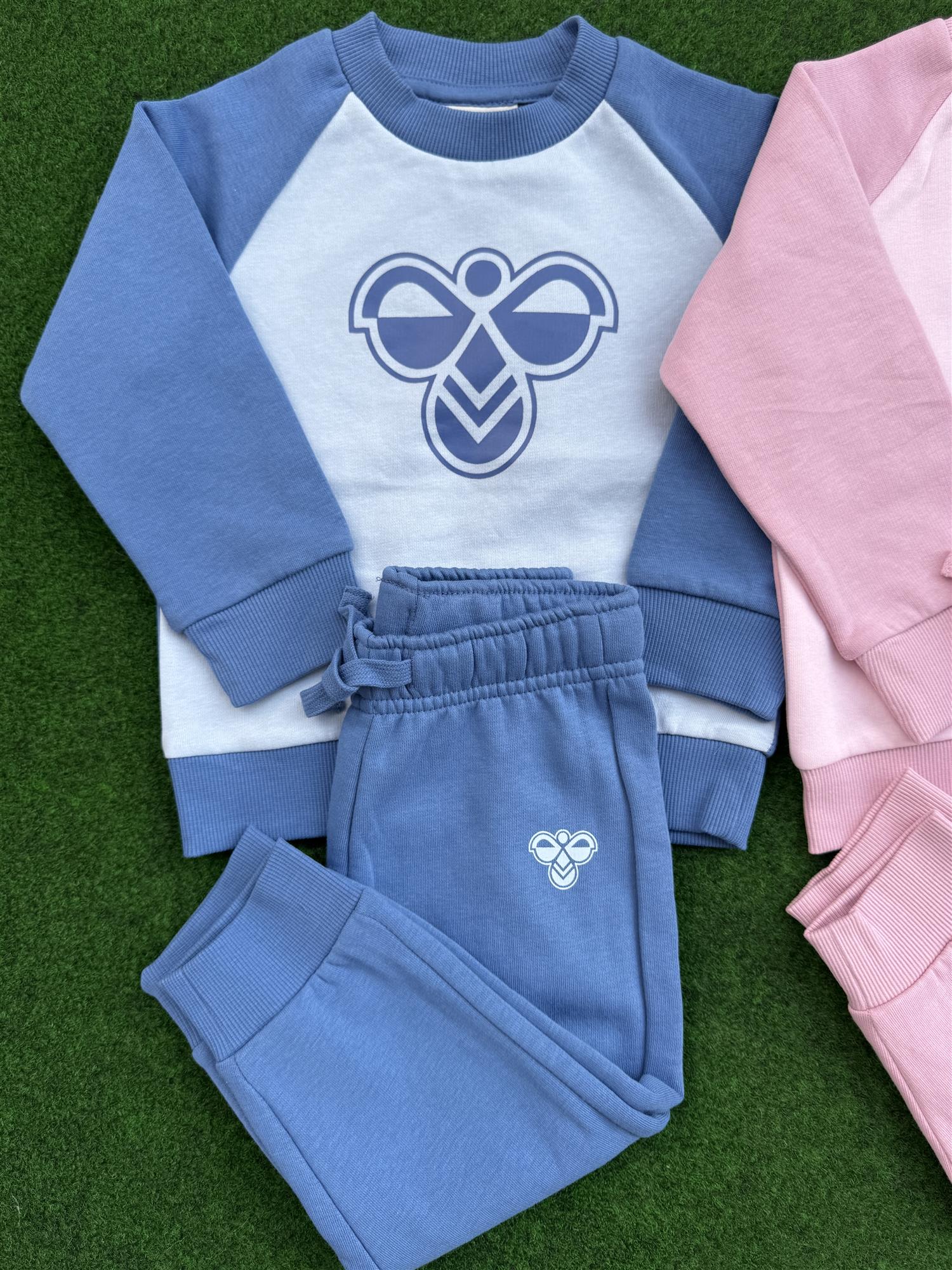 HUMMEL 0-4ÅR Mini Reg Bumble set Blå