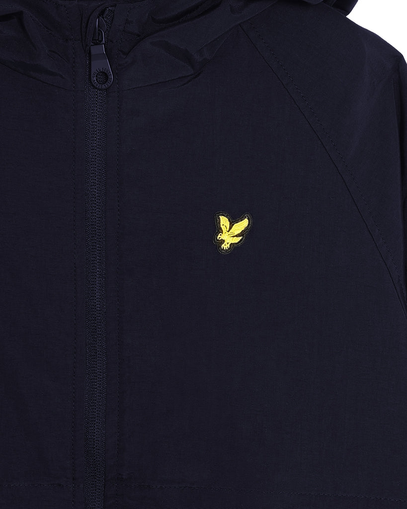 LYLE & SCOTT Hooded Windbreaker Jacket Mørkeblå - Farmor Ingvarda