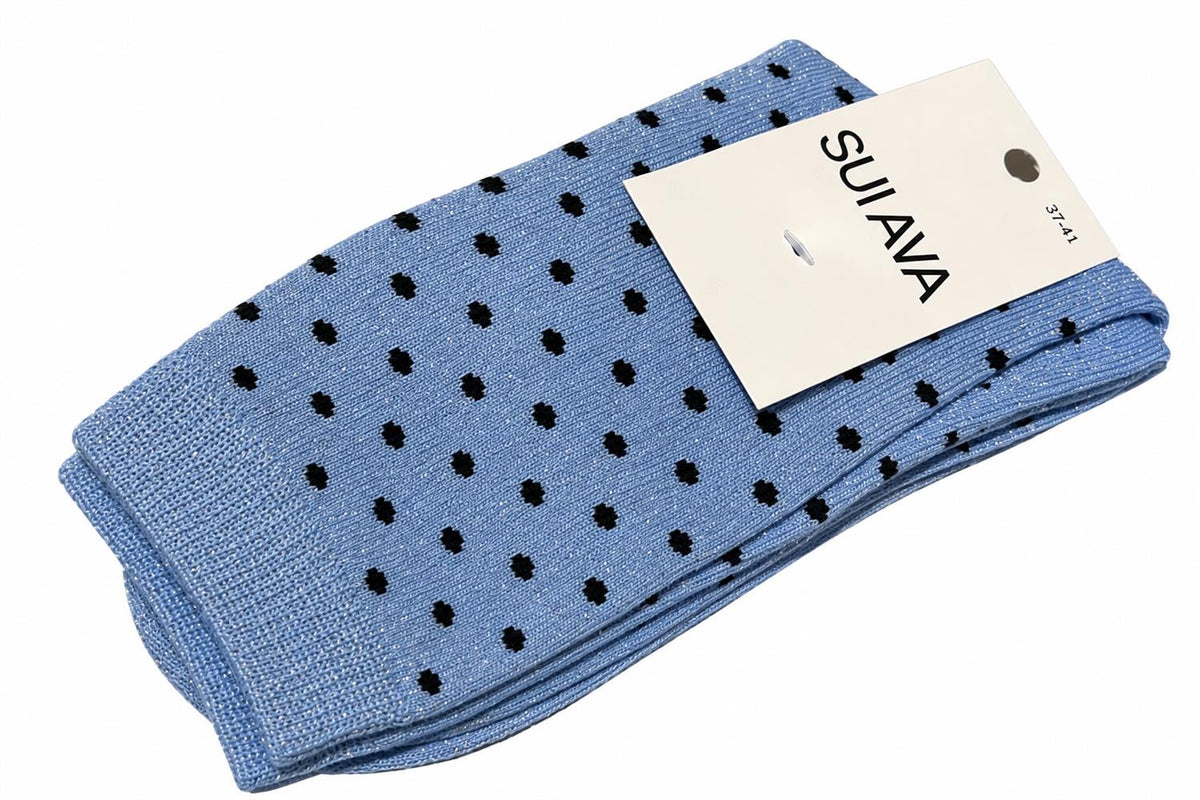 SUI AVA Peppermint Pop Socks Blue