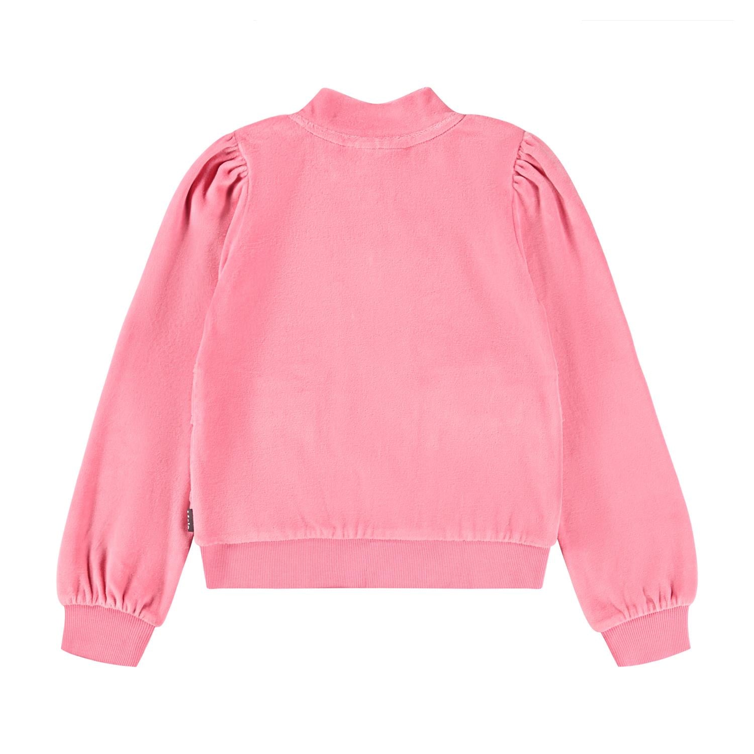 MOLO 4-12ÅR Malika Jakke Velour Korall