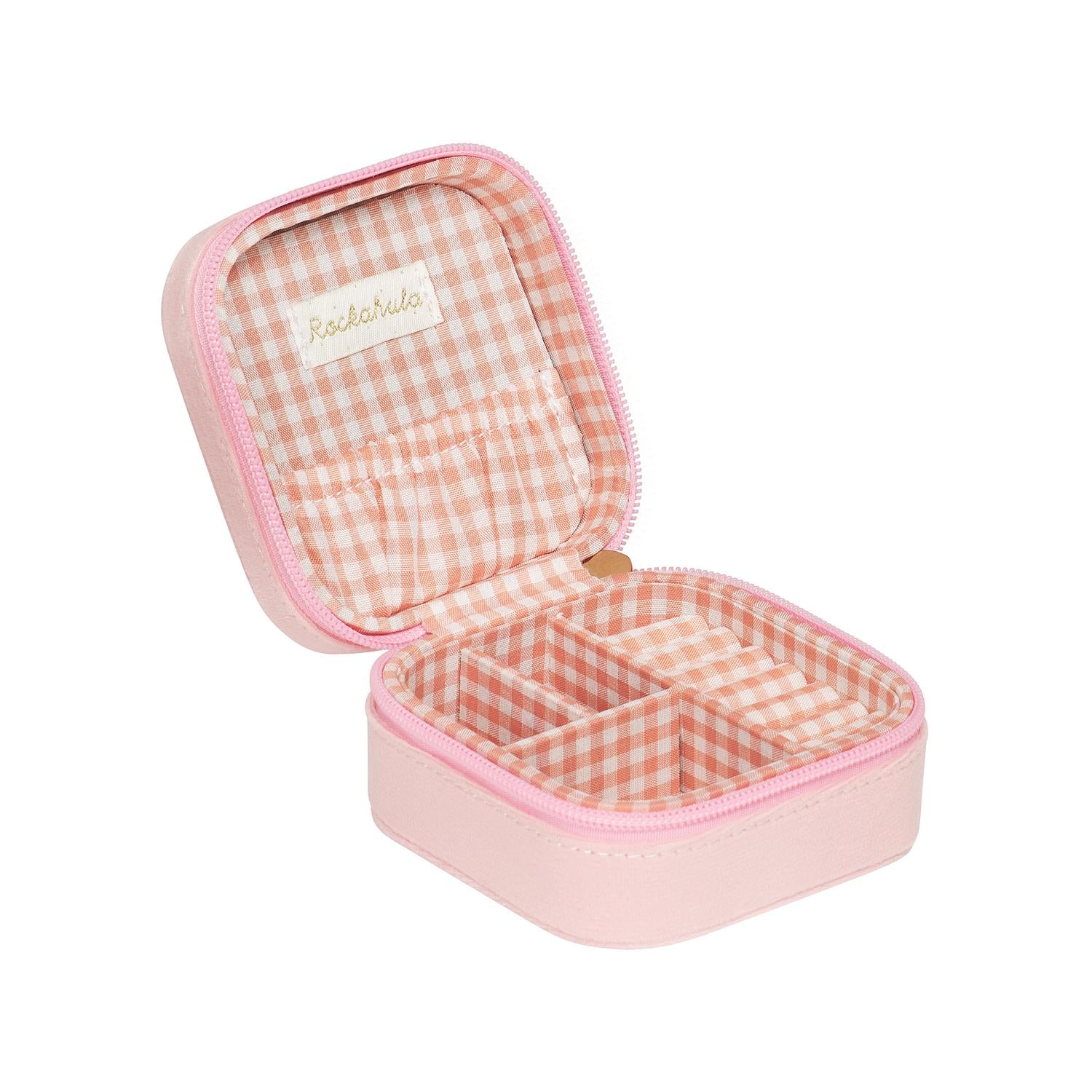 ROCKAHULA Kids Sweet Strawberry Square Jewellery Box Rosa - Farmor Ingvarda