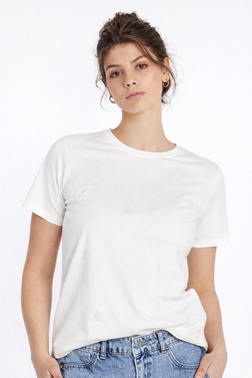 RUE de FEMME Alvina Logo T-Shirt - Farmor Ingvarda