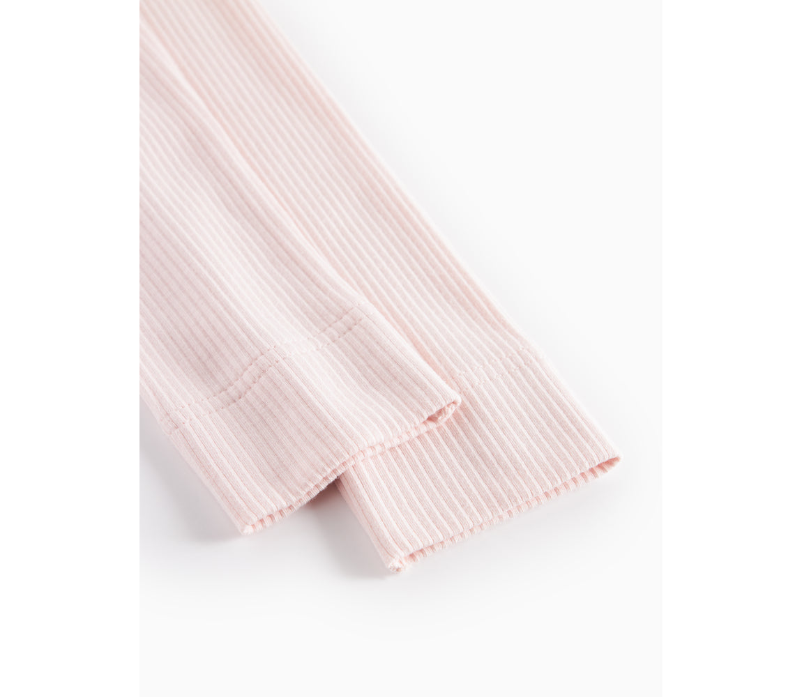 MARMAR COPENHAGEN Leggings Rib Lys Rosa