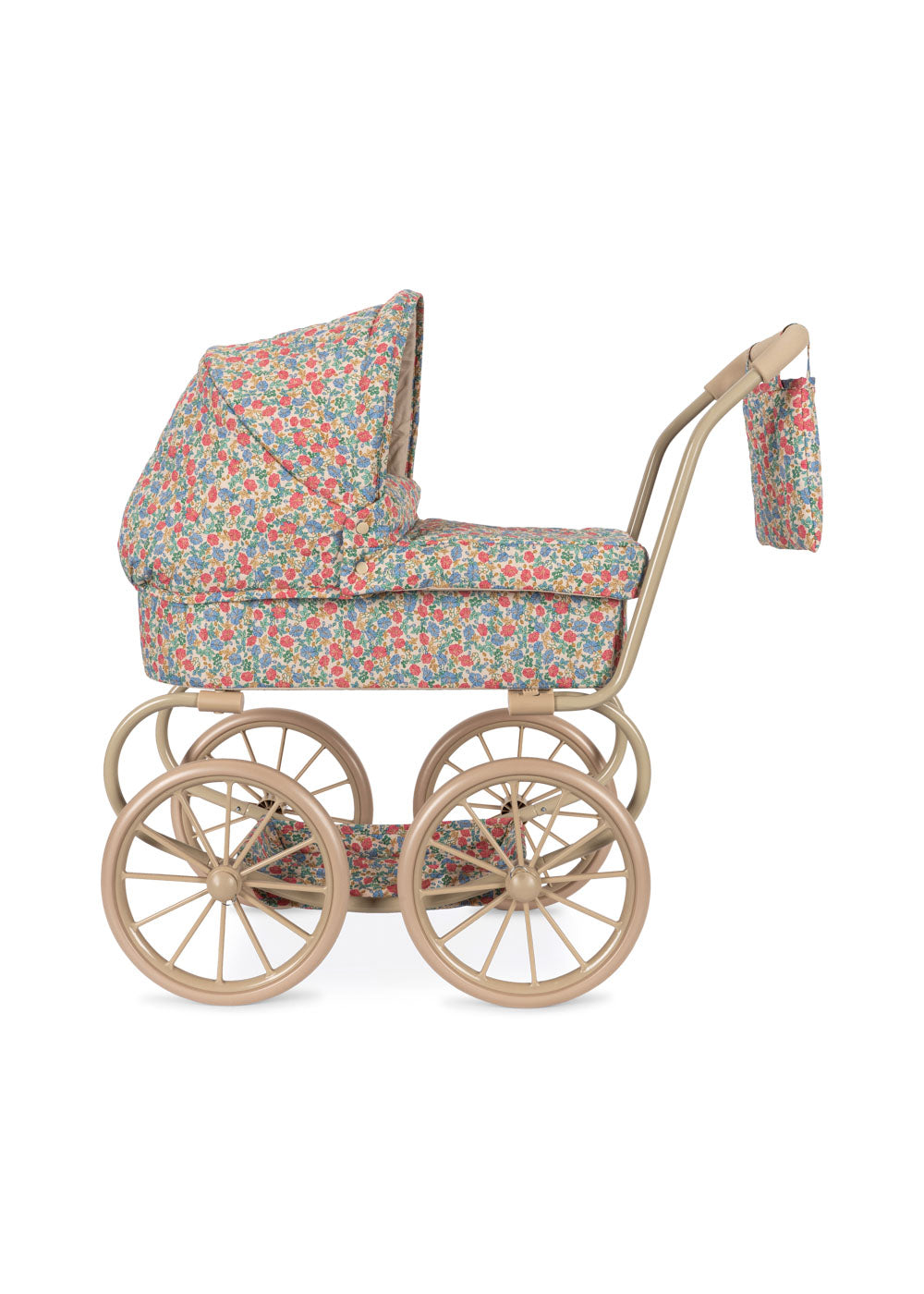 KONGES SLØJD Minnie Doll Pram Blomstret