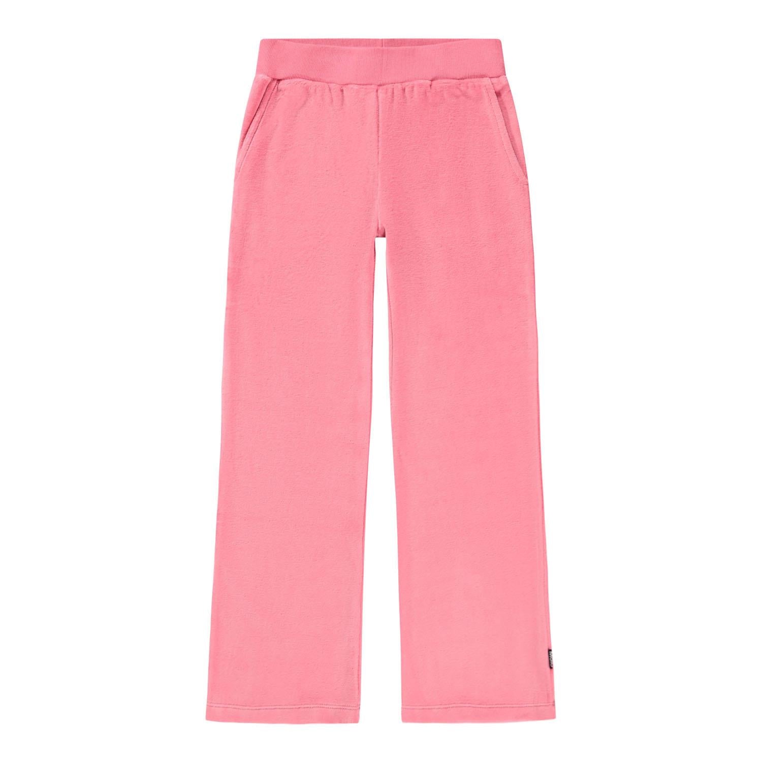 MOLO 4-12ÅR Adoria Bukse Velour Korall