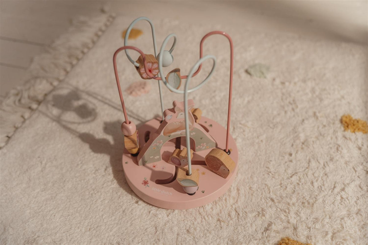 LITTLE DUTCH Aktivitetsspiral,Fairy Garden Rosa Mix