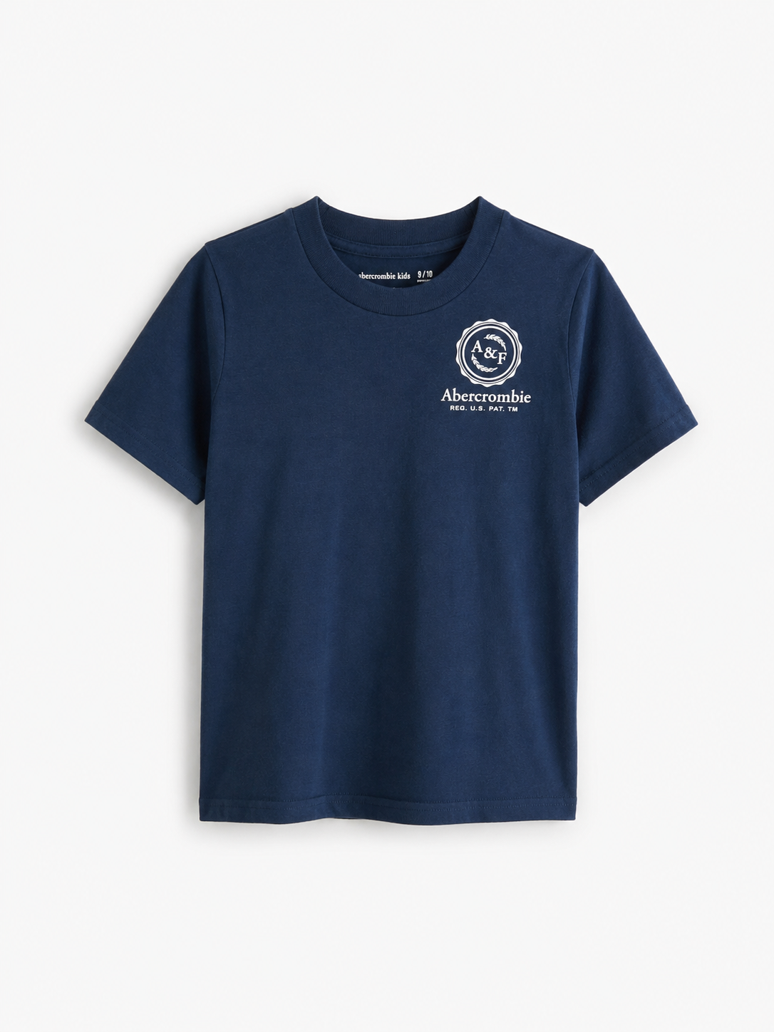 ABERCROMBIE & FITCH T-skjorte Mørkeblå