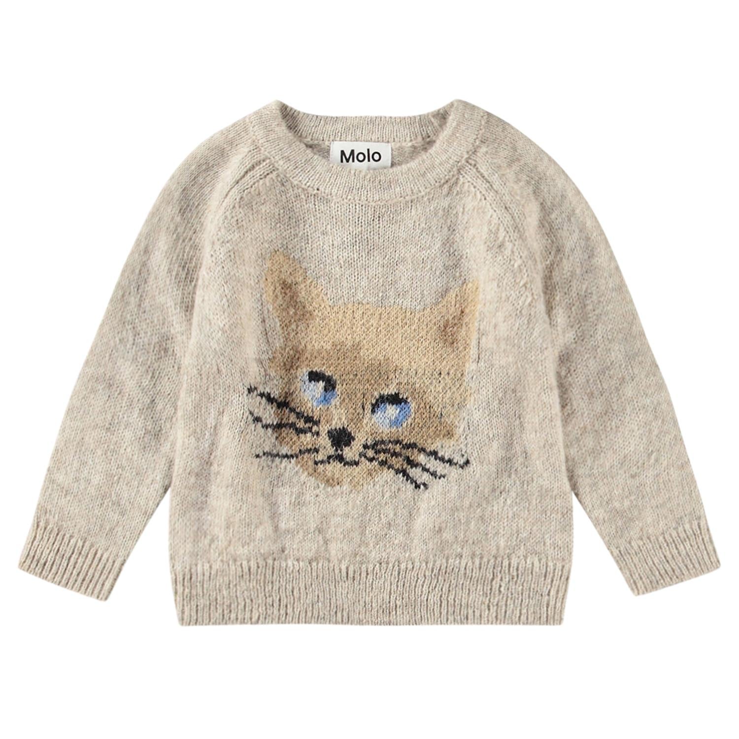 MOLO 0-4ÅR Gilby jumper,Baby Beige