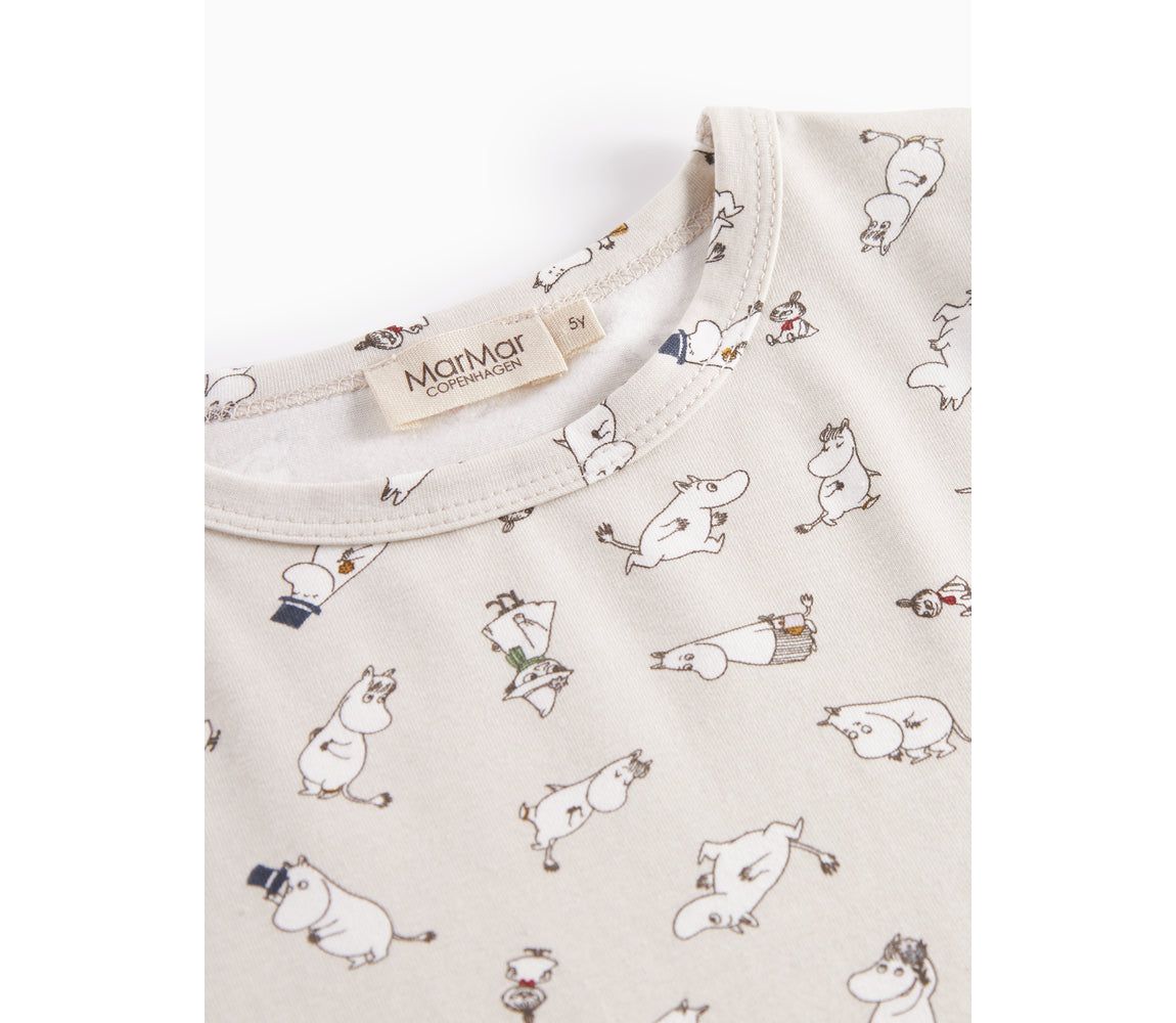 MARMAR COPENHAGEN 3-12ÅR Todelt pysj,Moomin Sand