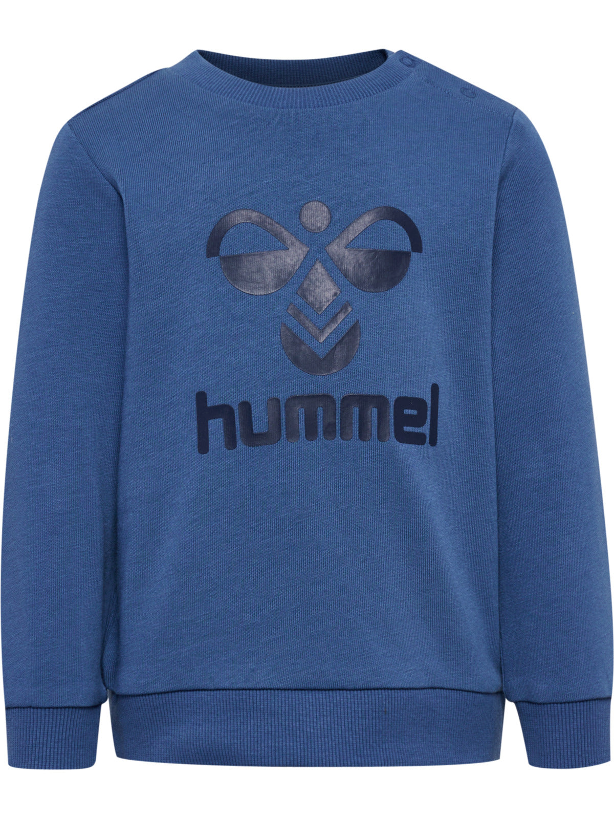HUMMEL 0-4ÅR Arine crewsuit Mellomblå