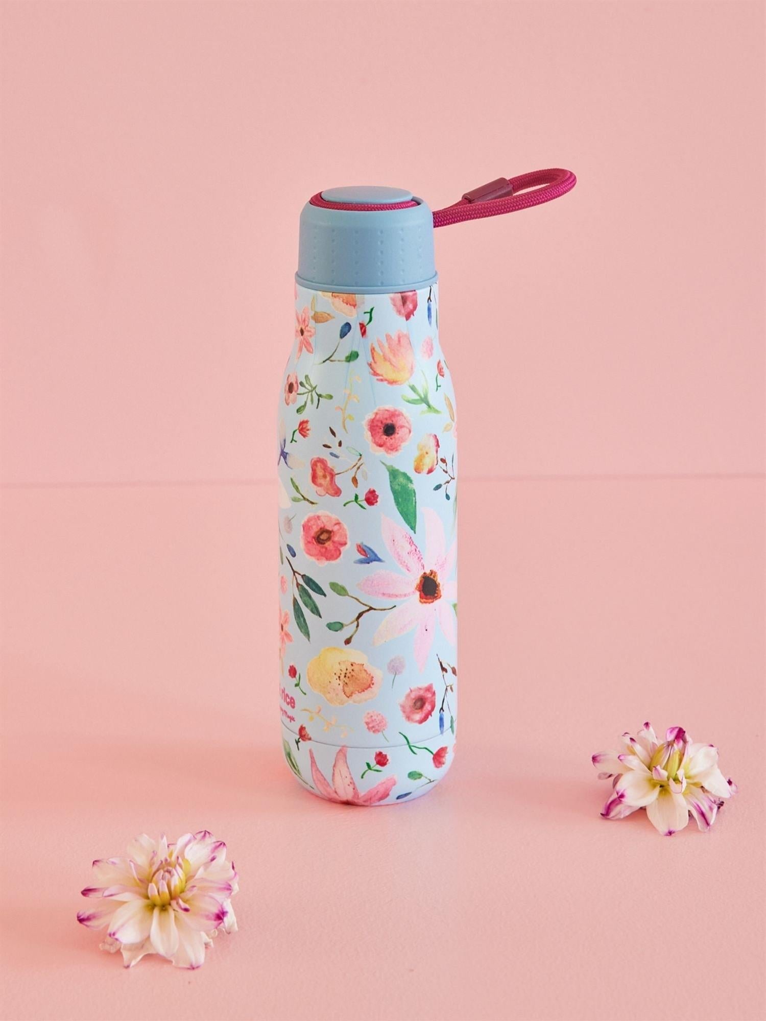 RICE Stainless Steel,500ml,Flowers Blomstret