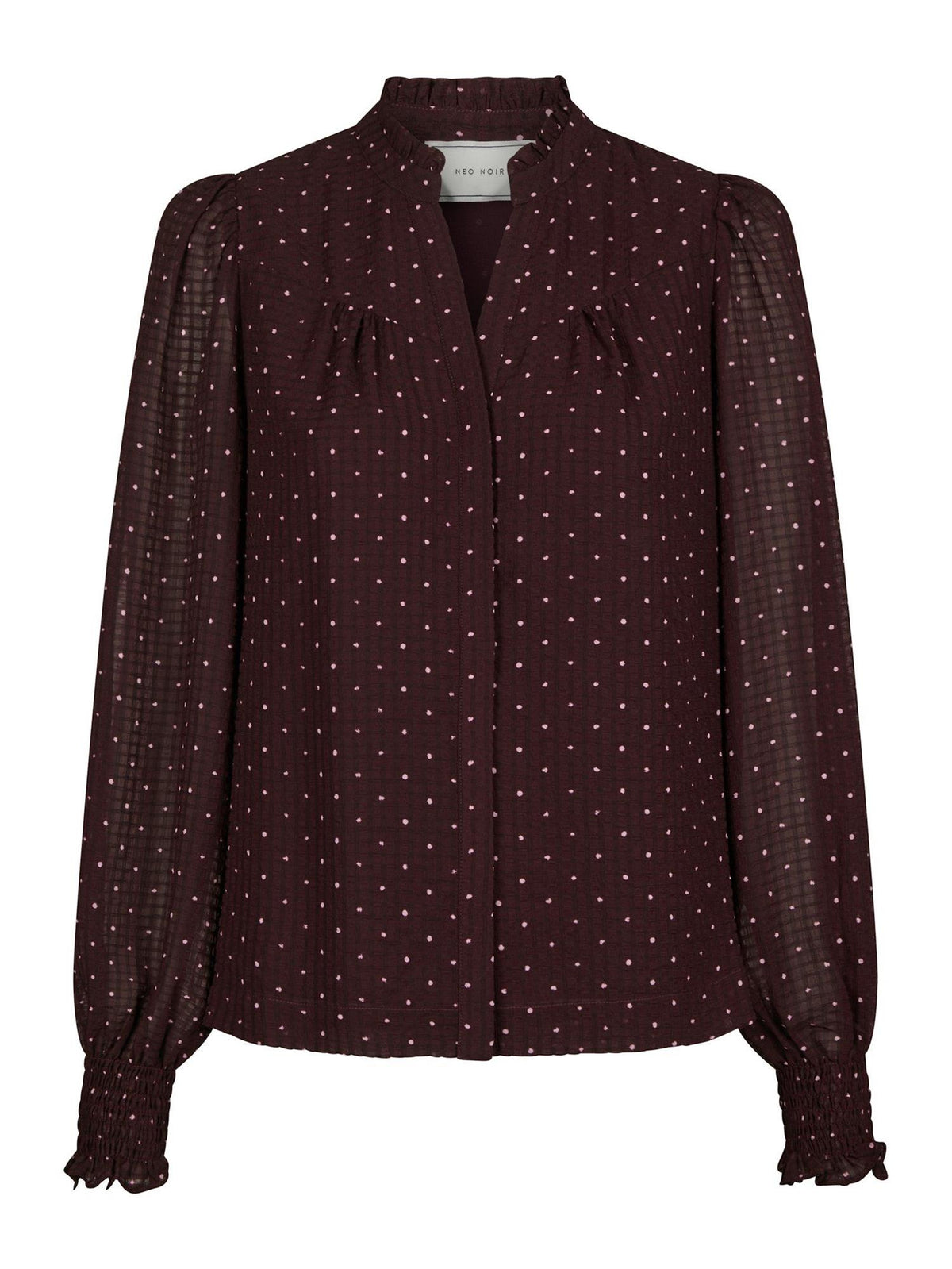 NEO NOIR Astrida Dotted Blouse