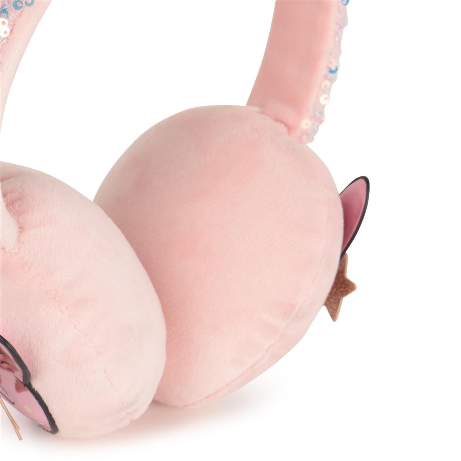 BILLIEBLUSH Ørevarmer,Katt Lys Rosa