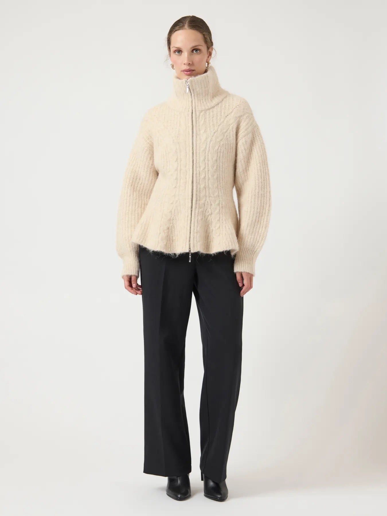 YAS Yaszira Knit Cardigan Birch