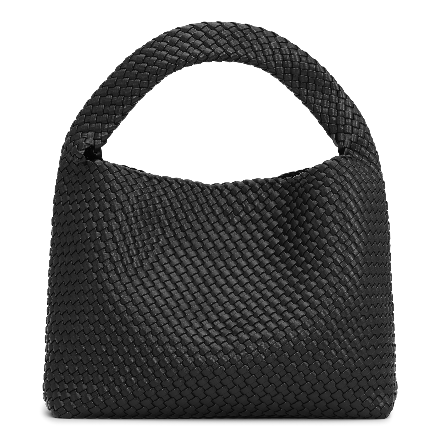 SUI AVA Woven Daily Shopper + Pouch Black