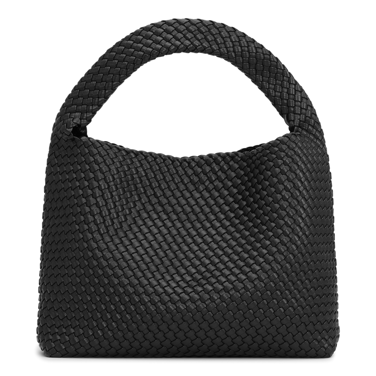 SUI AVA Woven Daily Shopper + Pouch Black