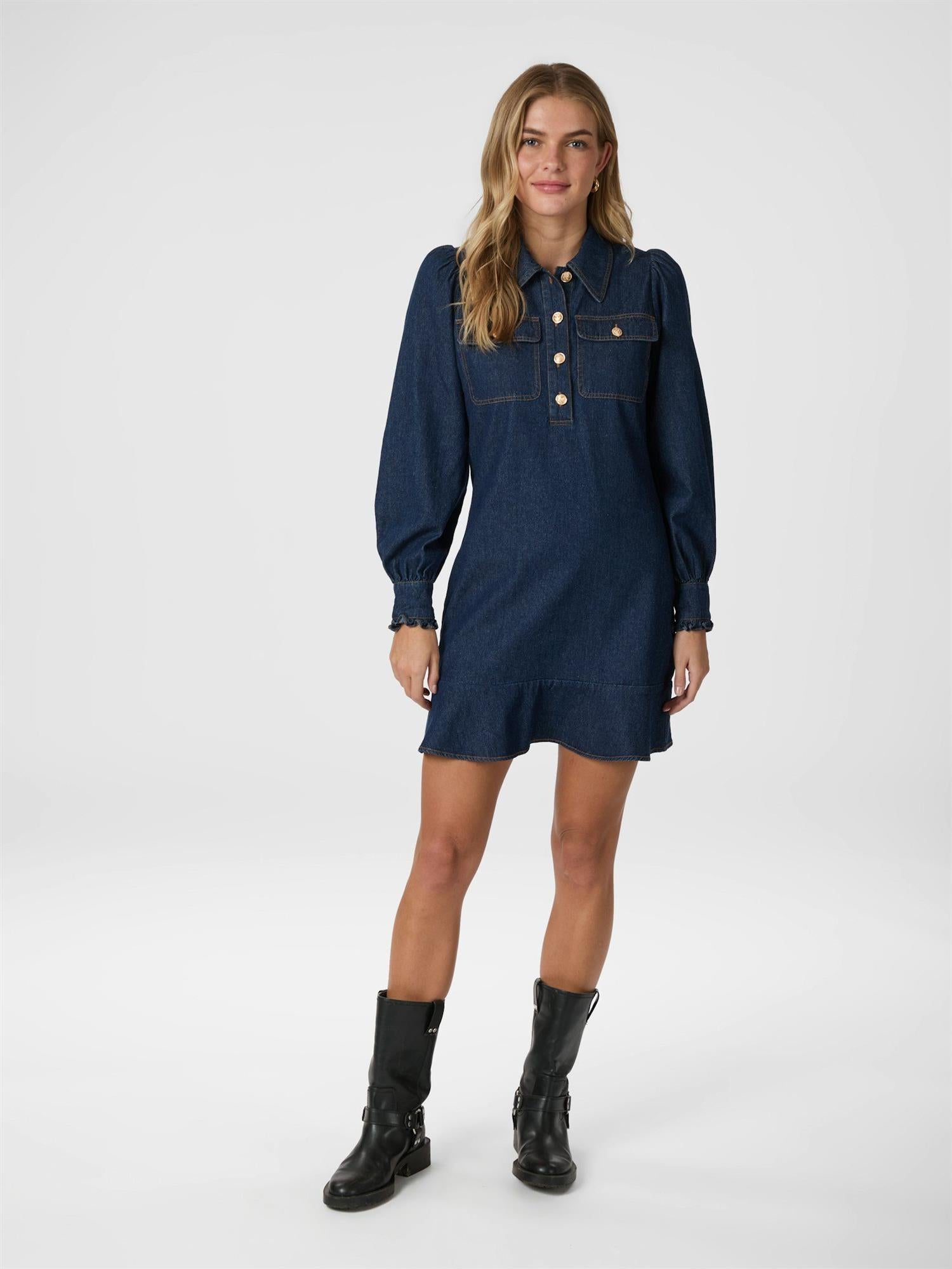 NEO NOIR Nikko Denim Dress