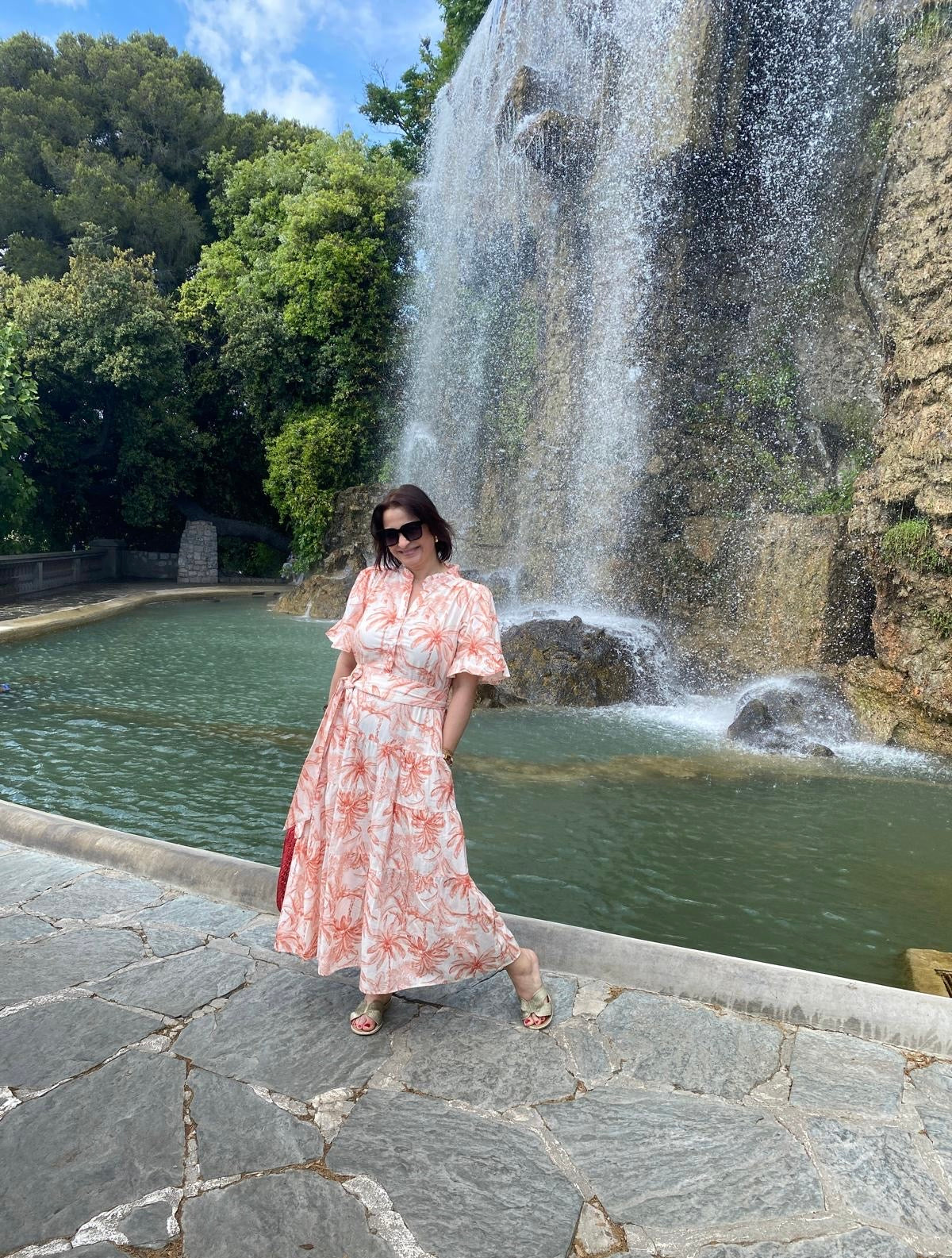 MISSMAYA Gaia Dress Palm Tree