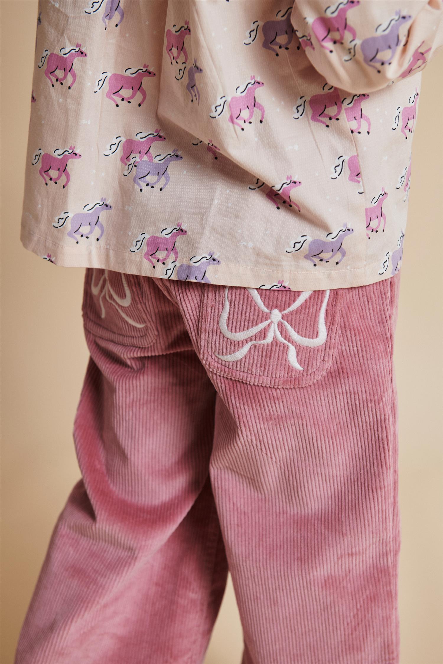 COPENHAGEN COLORS Cordbukse Rosa