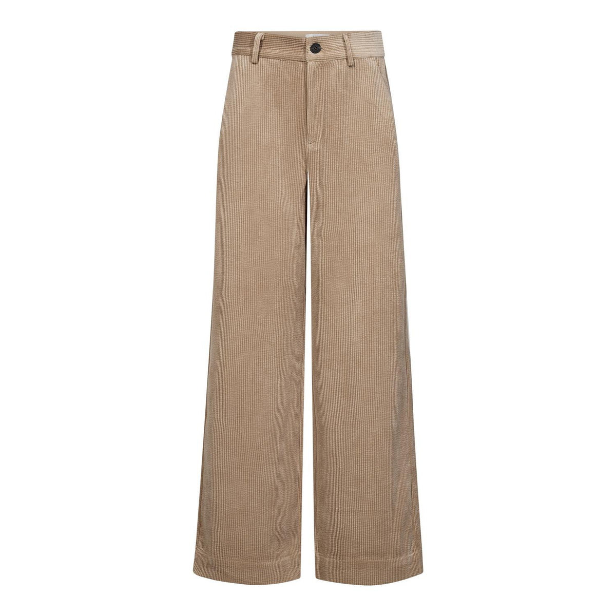 Sandfargede Daisy Cord buks for damer fra CO´ COUTURE, komfortabel underdel i cordstoff.