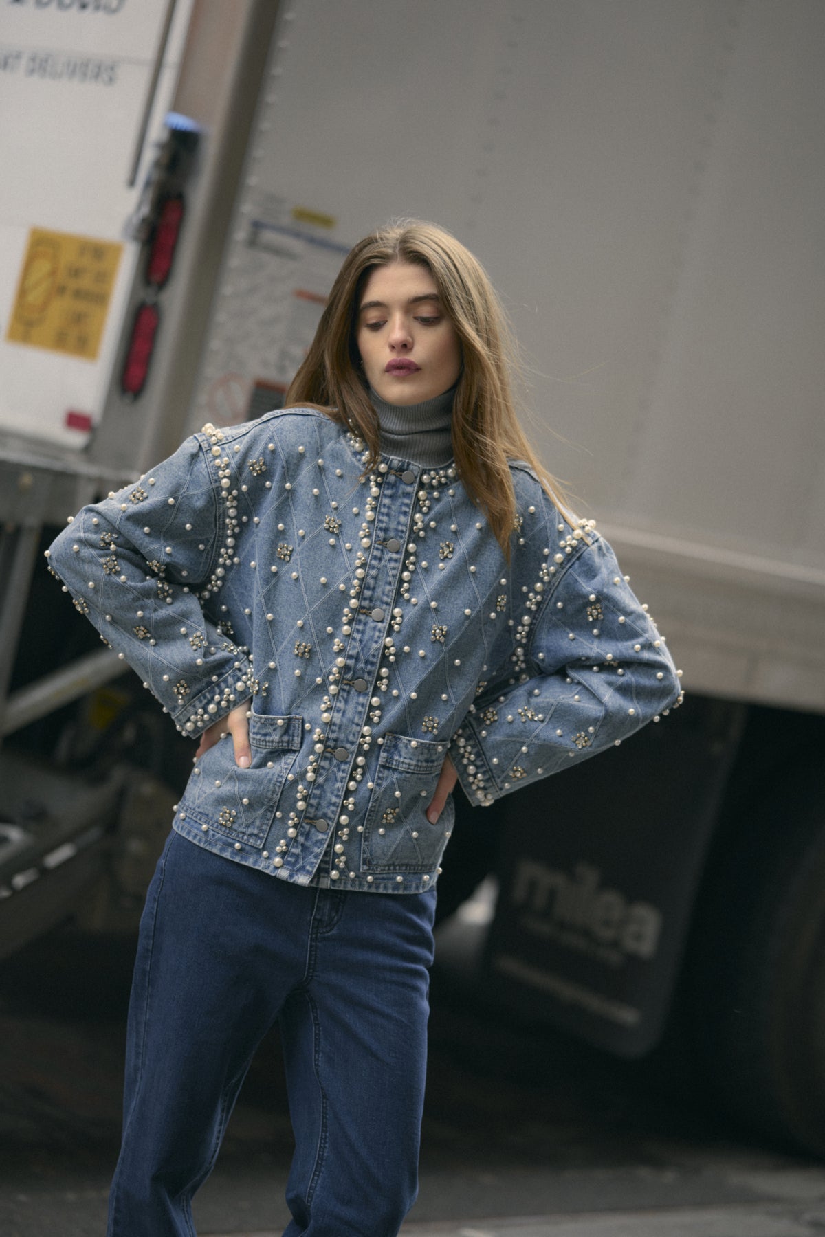 CULTURE Alys Denim Jacket