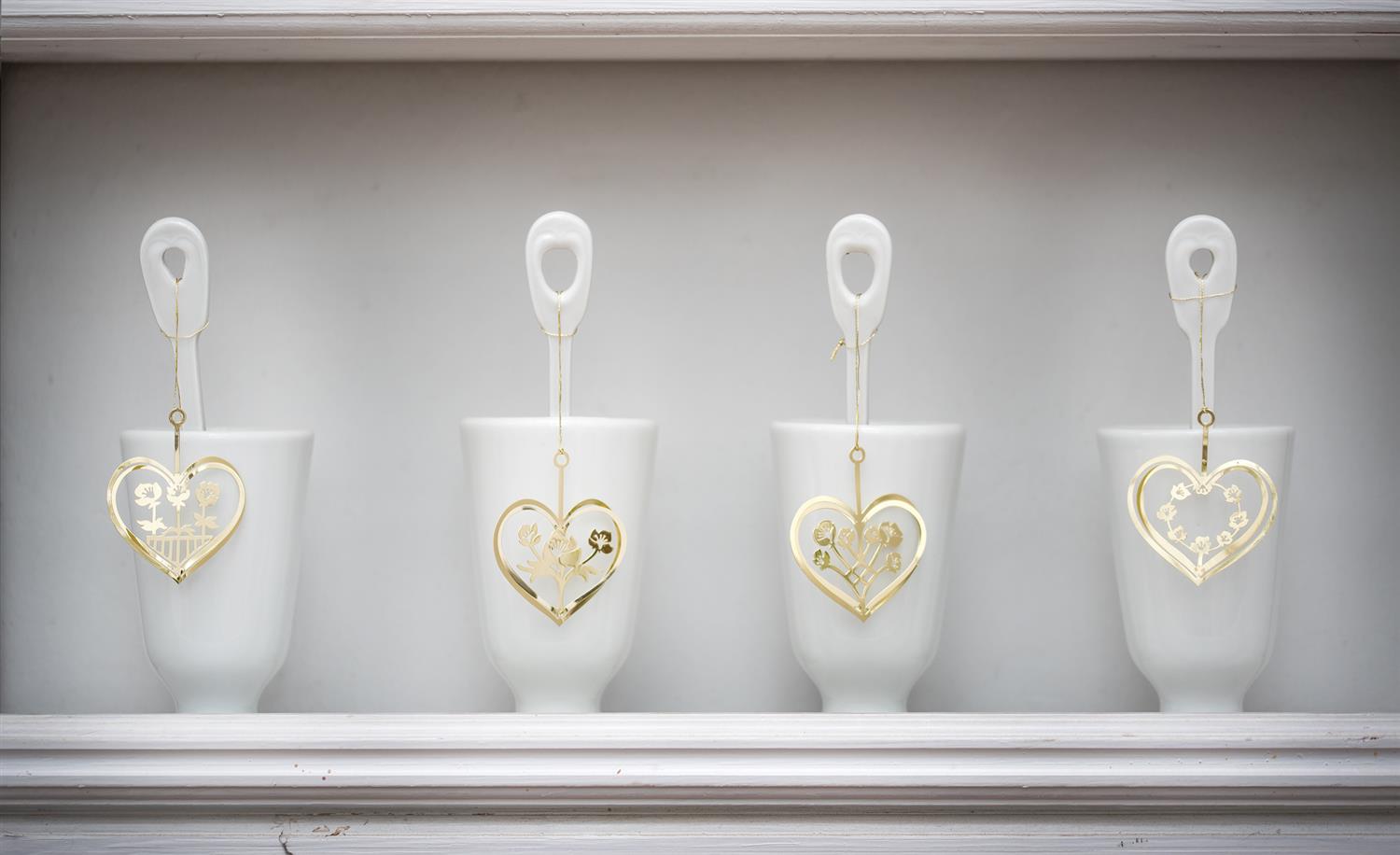 JETTE FRÖLICH Gullhjerter 4pk. Gull