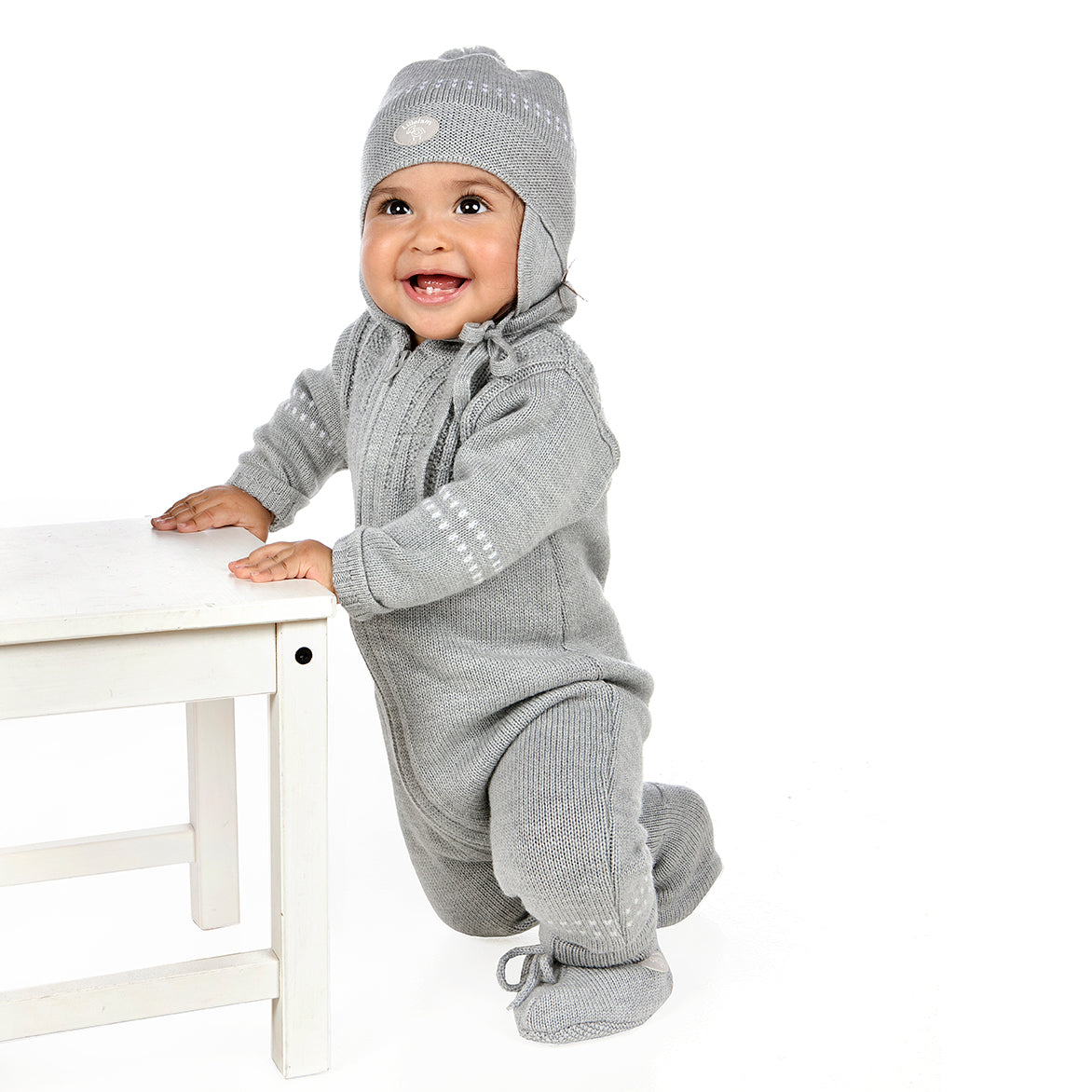 LILLELAM Sparkedress Classic Mellomgrå