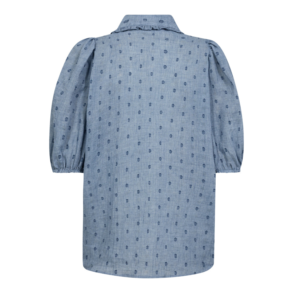 CO´ COUTURE Dottie shirt Blå