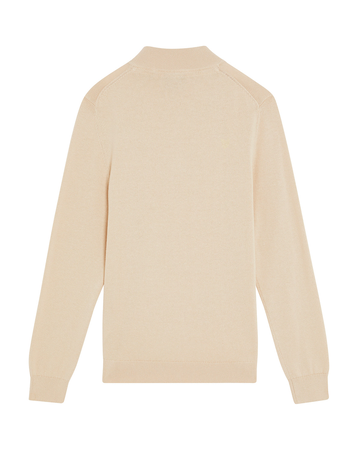 LYLE & SCOTT Strikket genser m/Zip Beige
